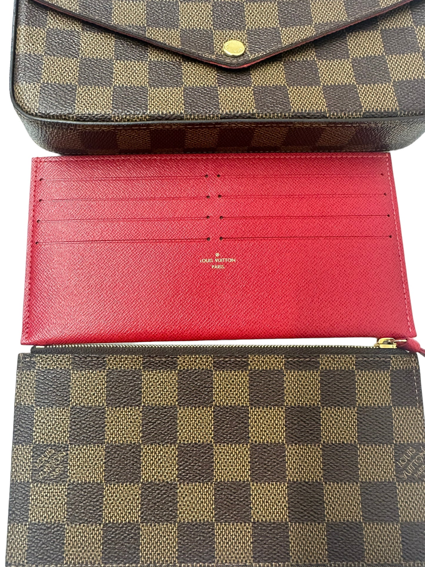 LOUIS VUITTON - Felicie Damier Ebene