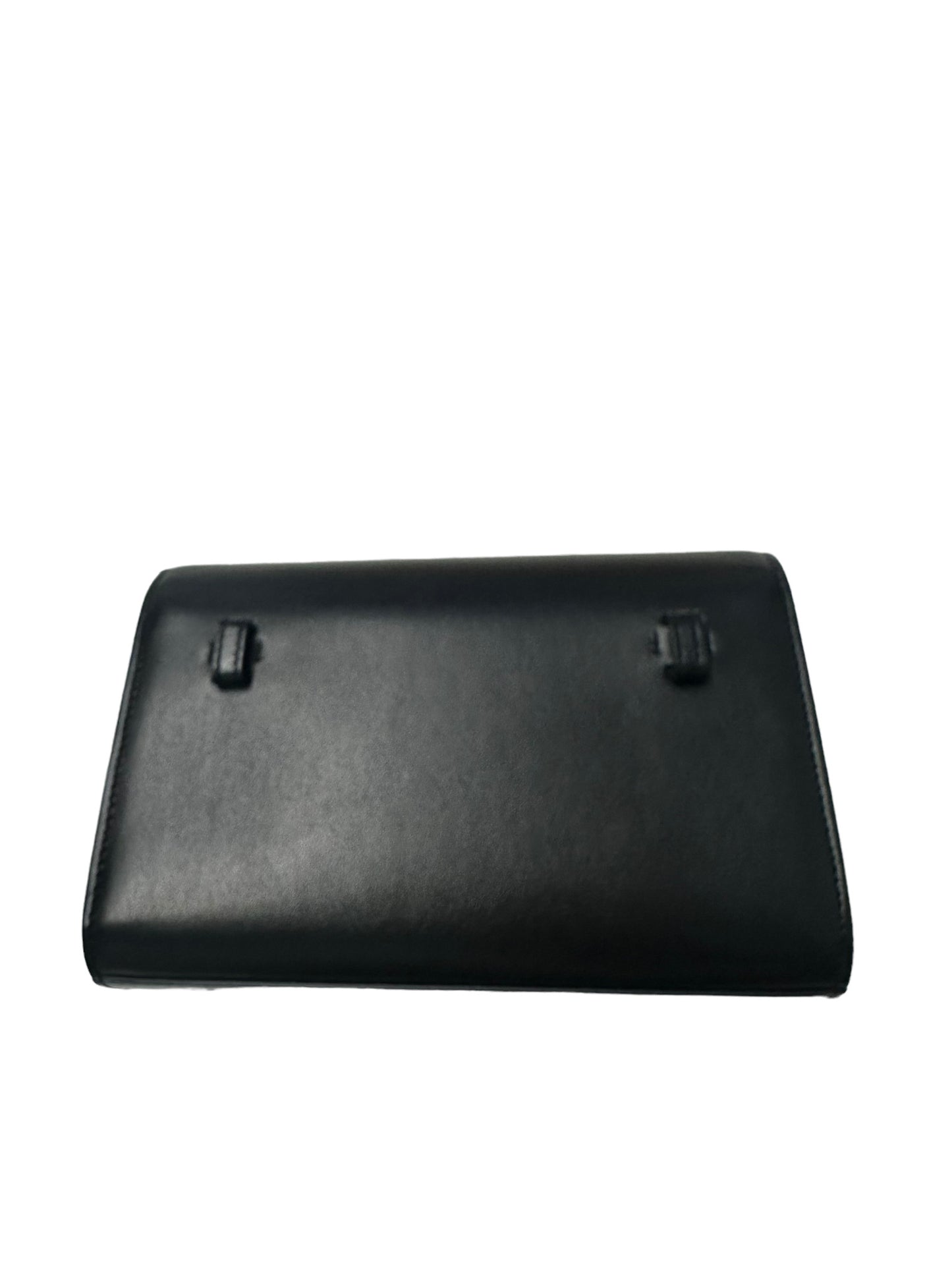 SAINT LAURENT - Black Monogram Clutch