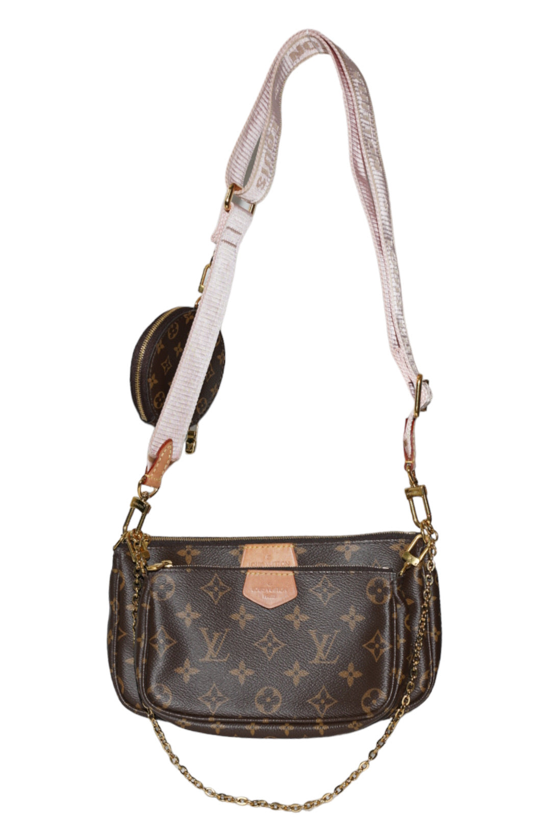 LOUIS VUITTON - Multipochette Accesories Monogram Rose Clair