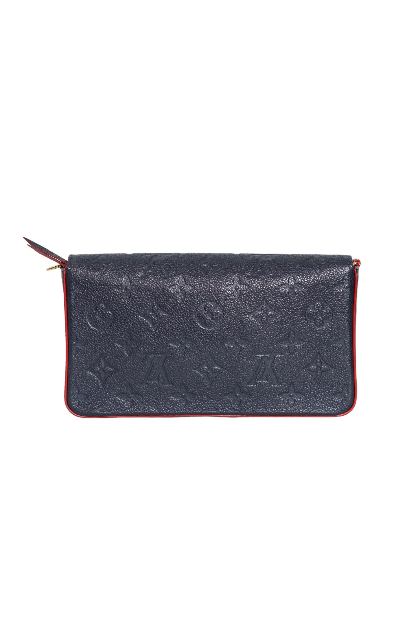 LOUIS VUITTON - Felicie Pochette Empreinte Leather Marine