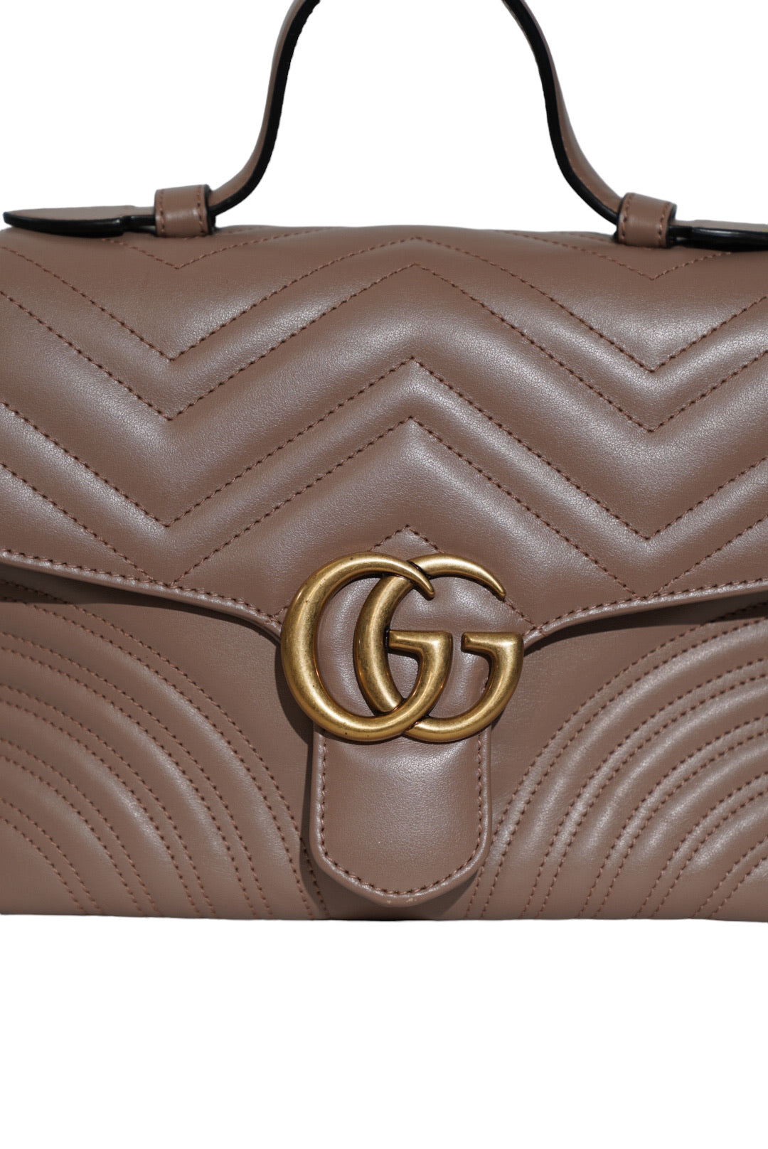 GUCCI - GG Marmont Top Handle Bag