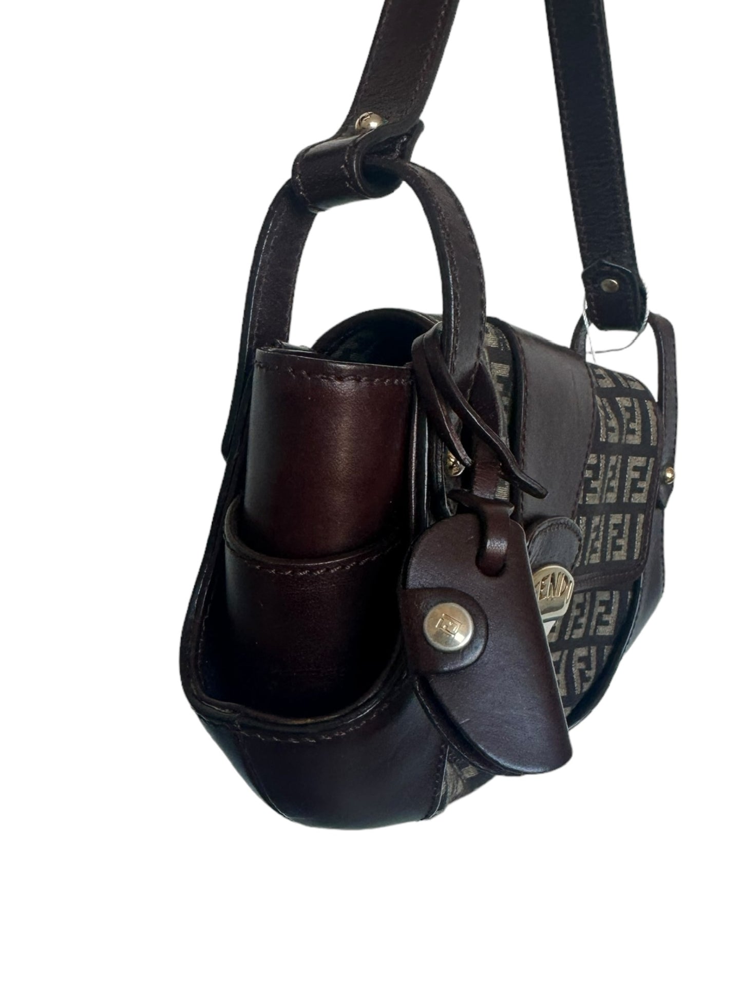 FENDI - Zucchino Tabacco Hobo