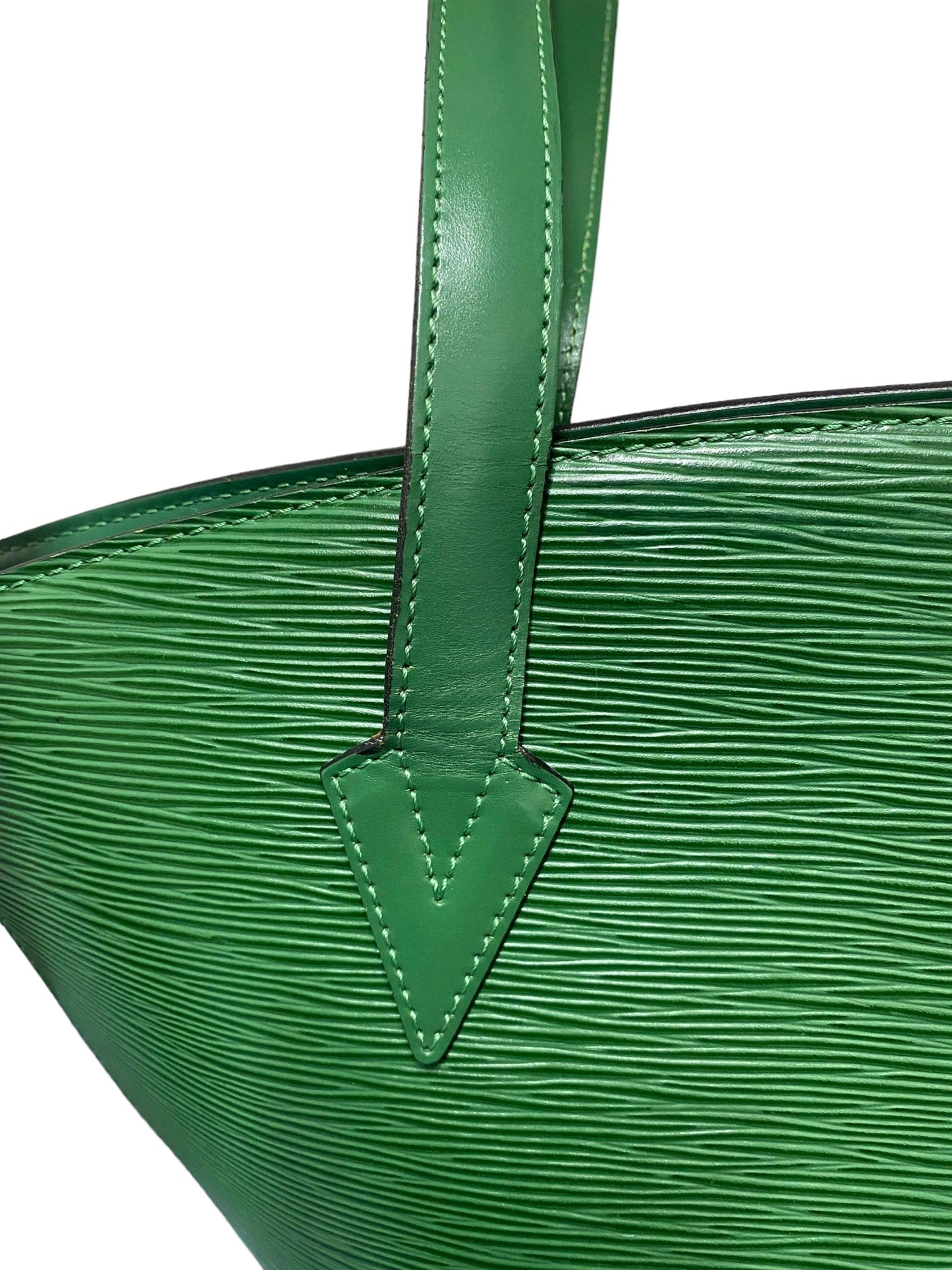 LOUIS VUITTON - Saint Jacques Epi Green Handbag