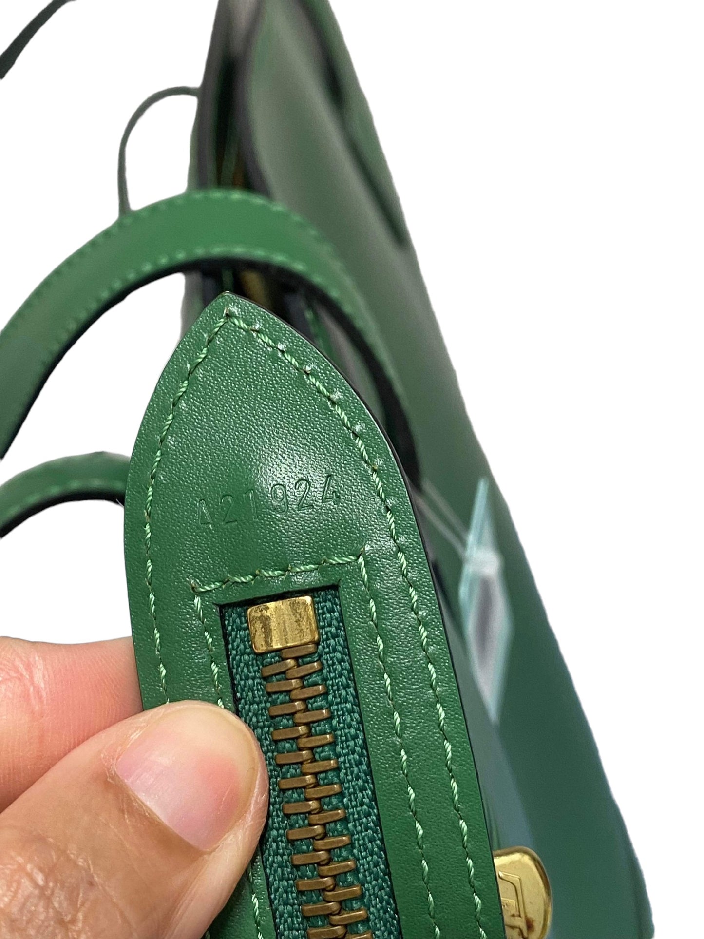 LOUIS VUITTON - Saint Jacques Epi Green Handbag