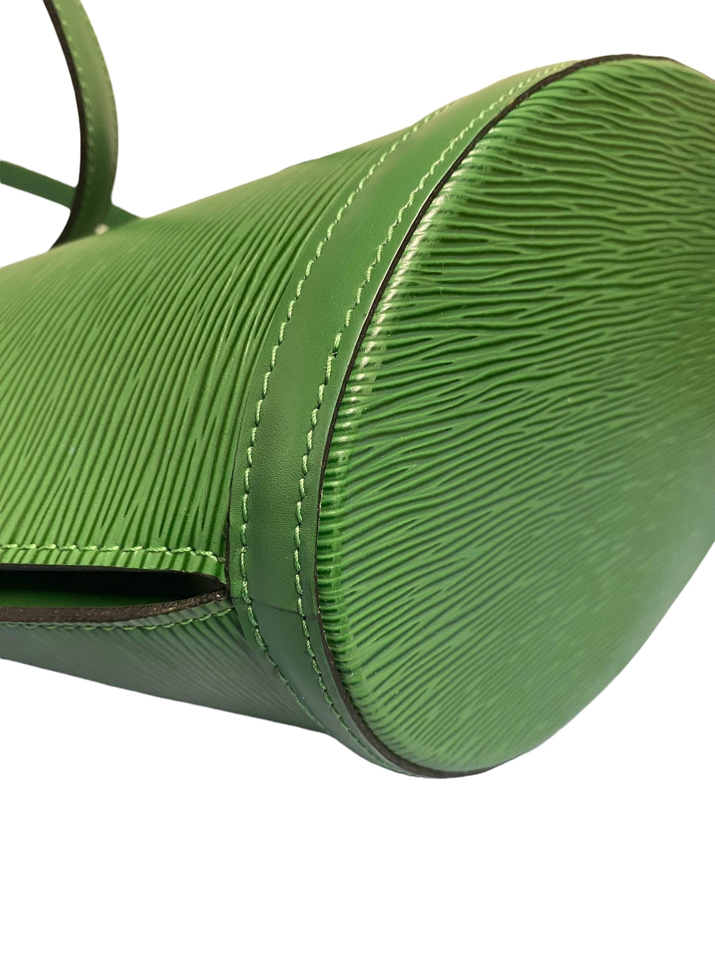 LOUIS VUITTON - Saint Jacques Epi Green Handbag