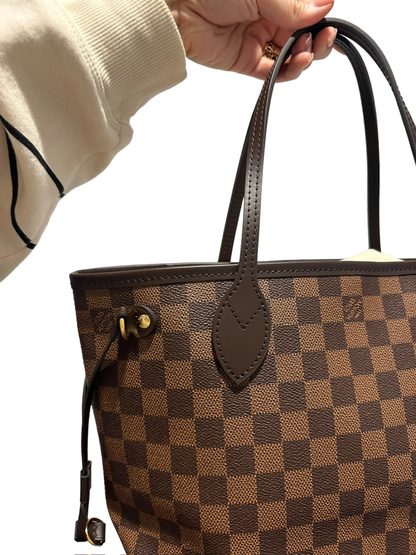 LOUIS VUITTON - Damier Ebene Canvas Neverfull PM