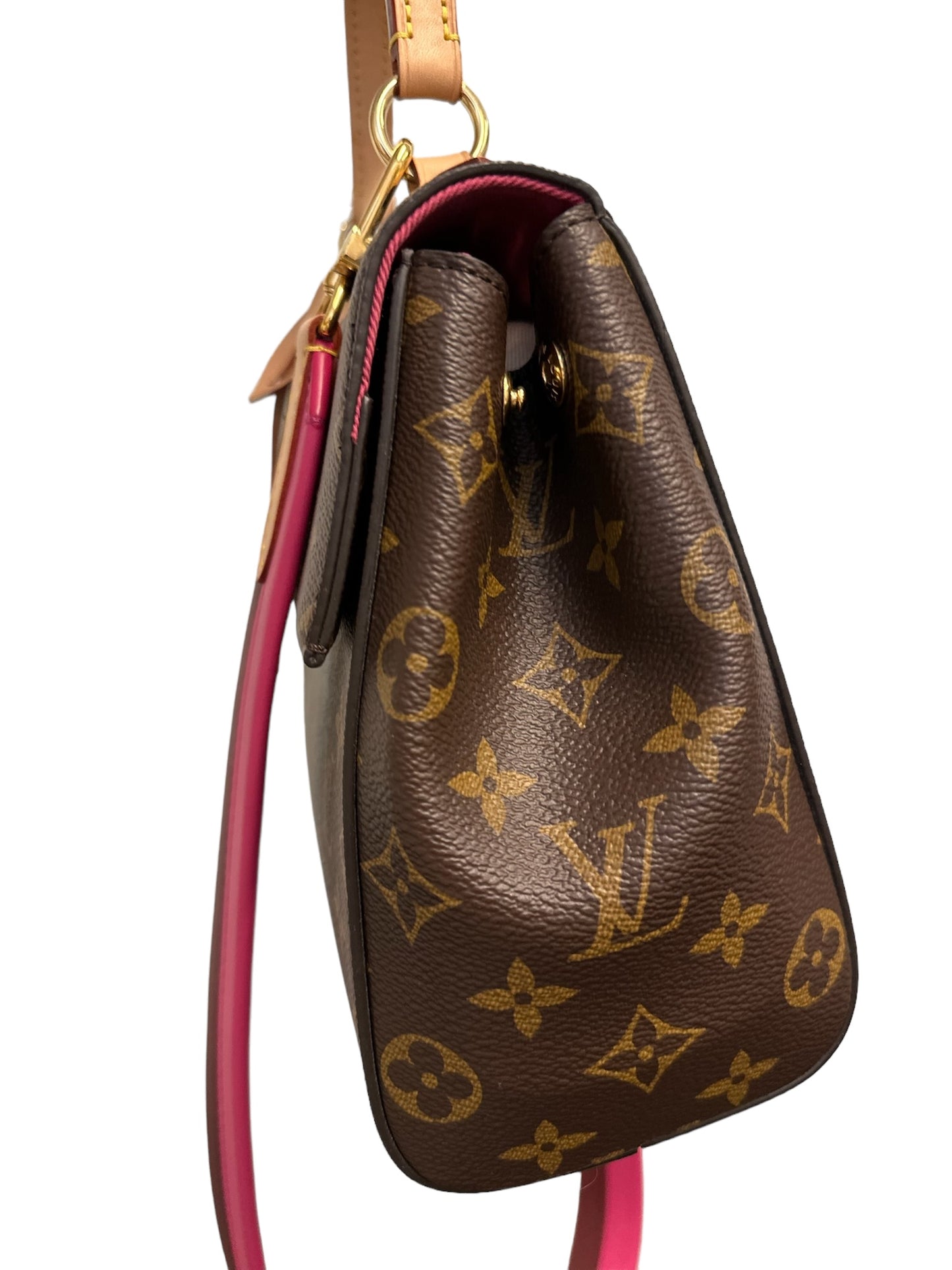 LOUIS VUITTON - Bordeaux Fuchsia Monogram Canvas Cluny BB
