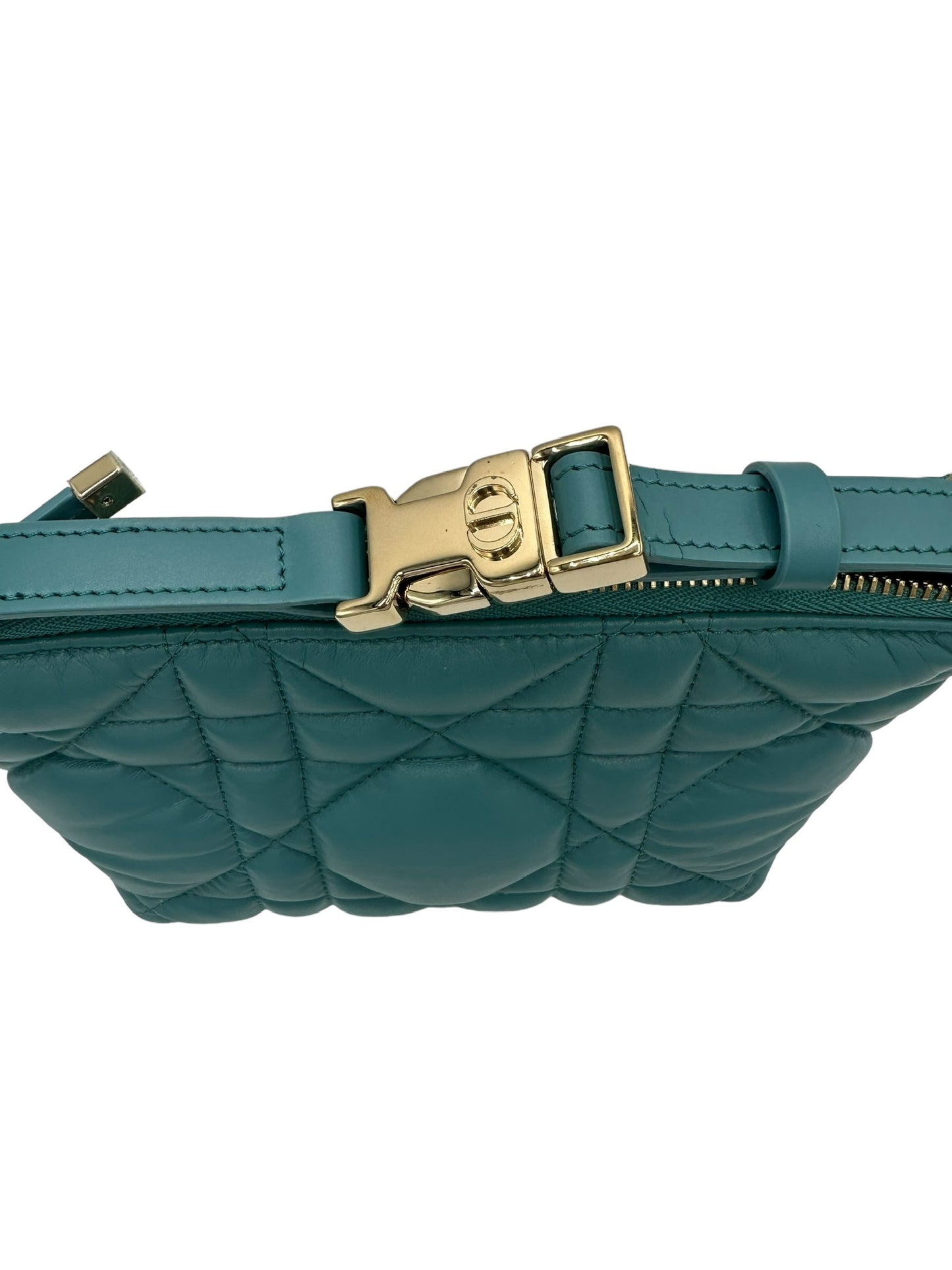DIOR - Dior Travel Nomad Pouch Macrocannage Quilt Calfskin Medium