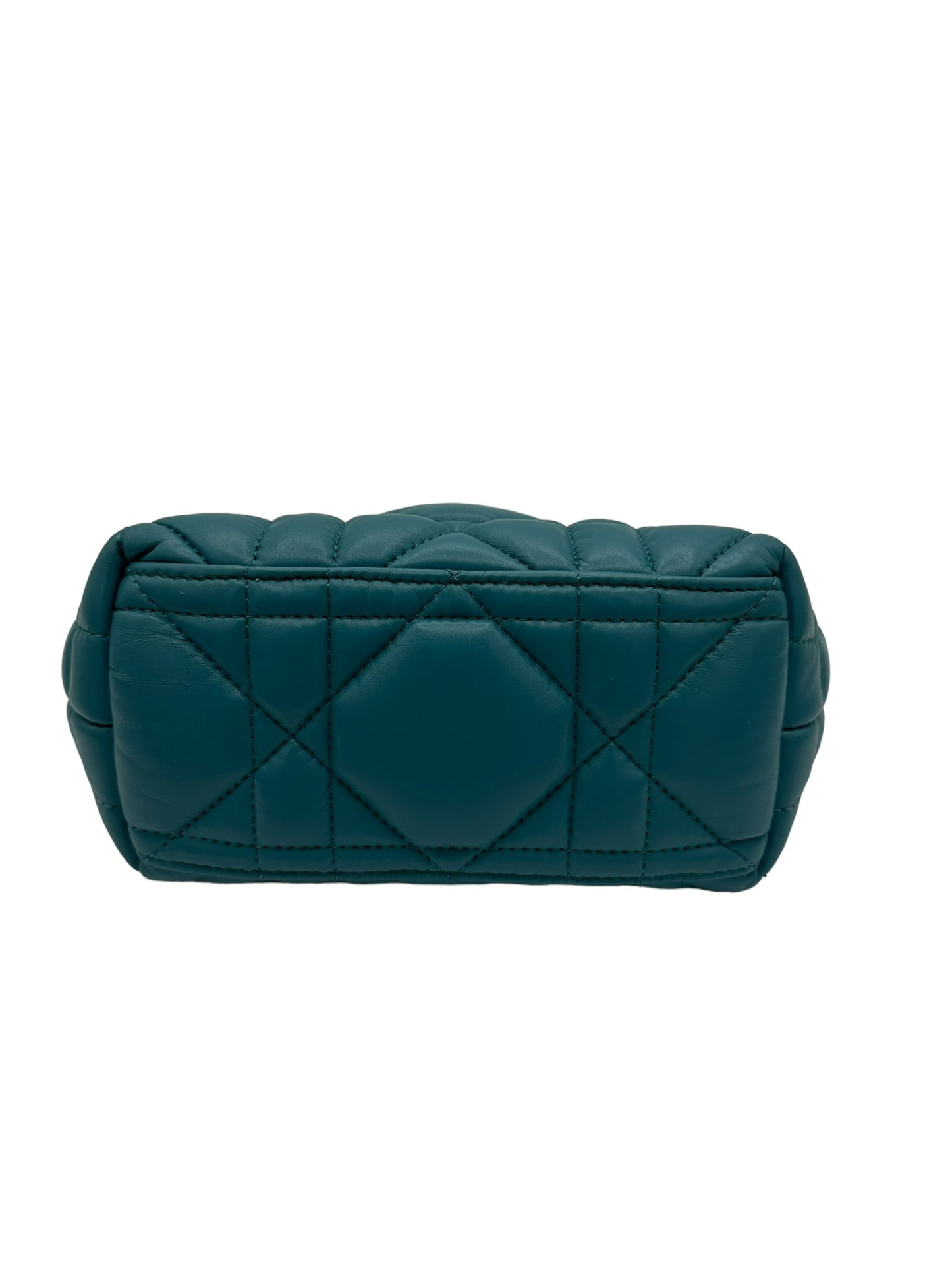 DIOR - Dior Travel Nomad Pouch Macrocannage Quilt Calfskin Medium