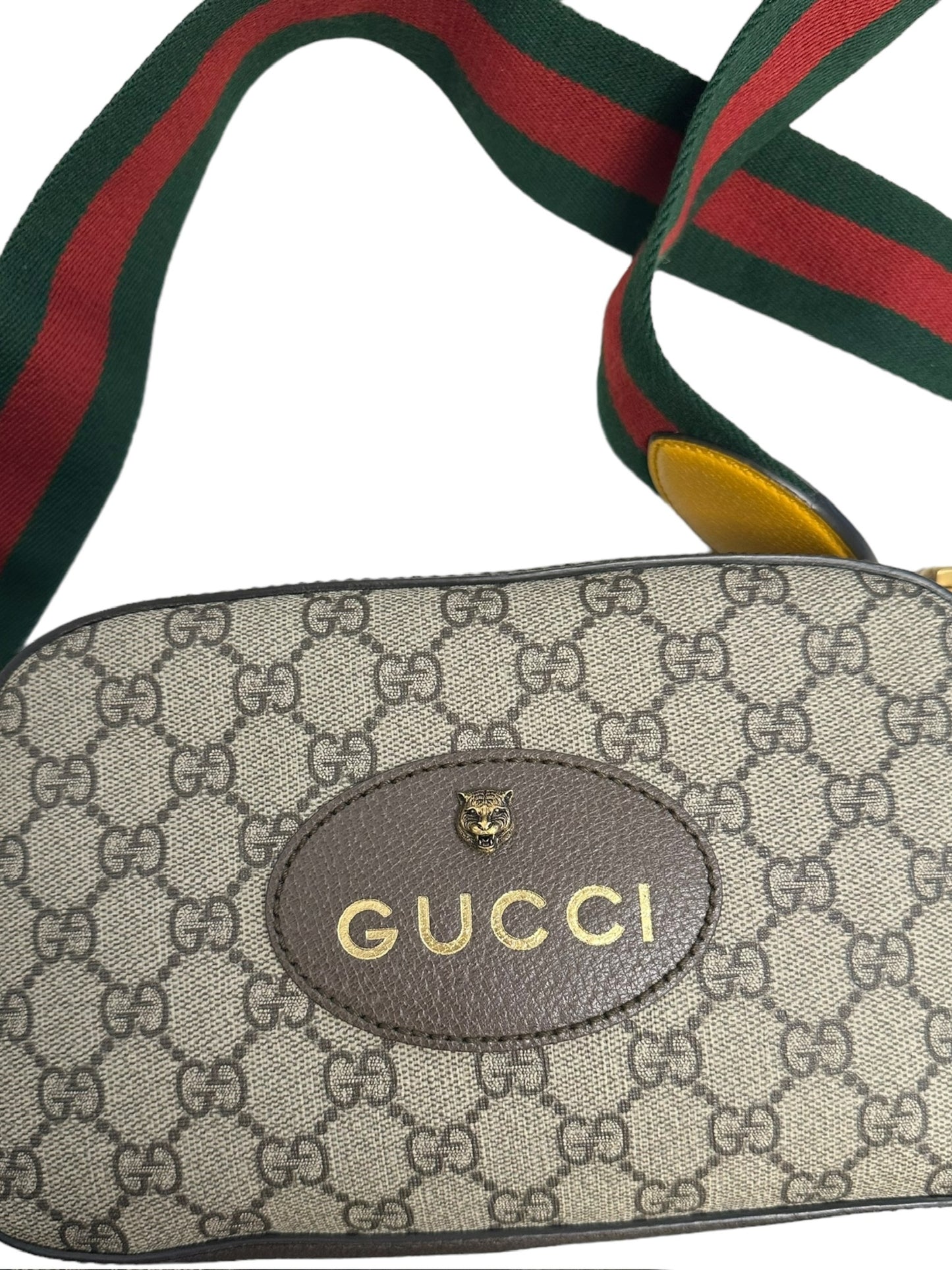GUCCI - Beige GG Supreme Neo Vintage Messenger