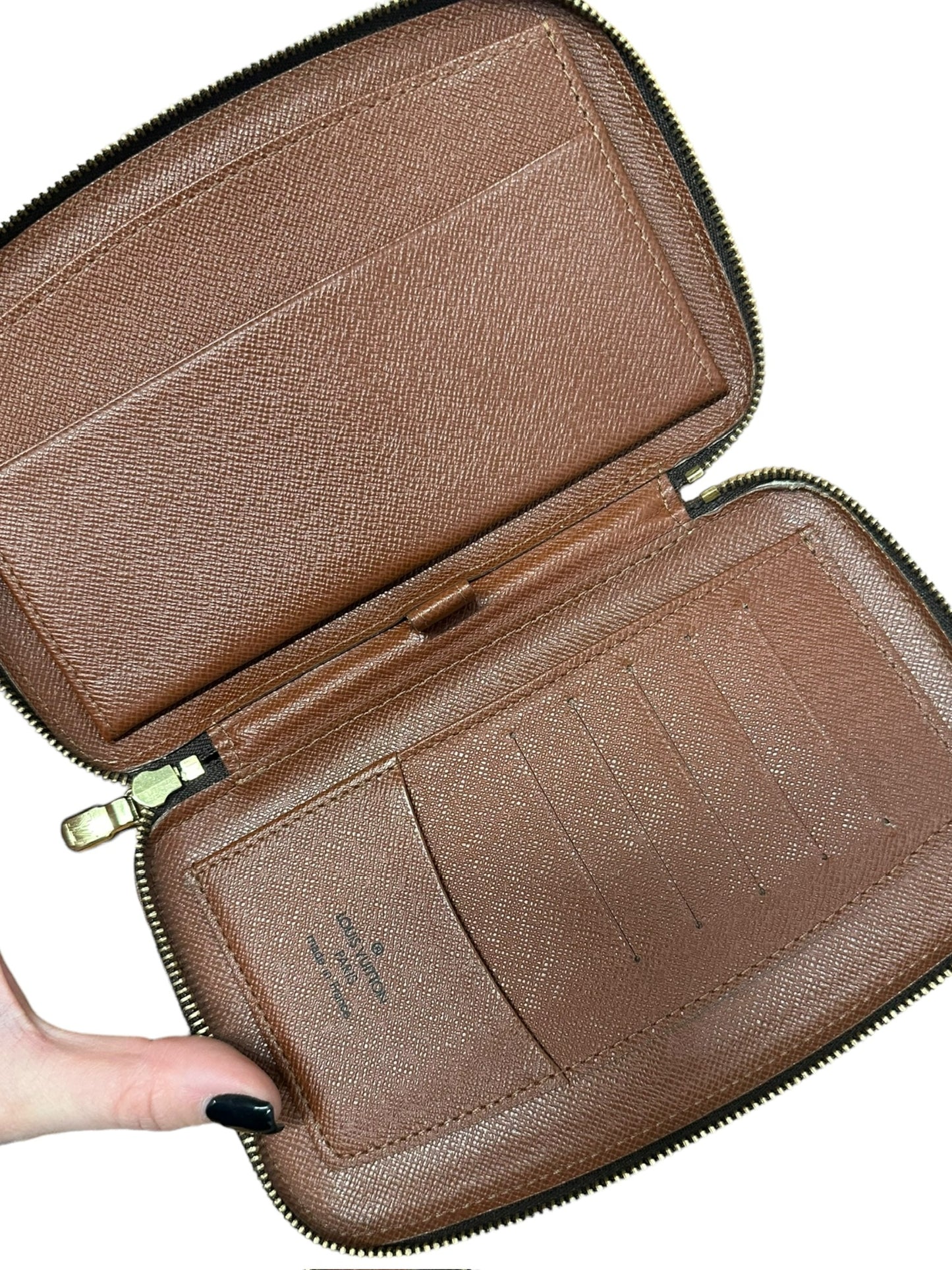 LOUIS VUITTON - Monogram Canvas Geode Organizer Zippy Wallet