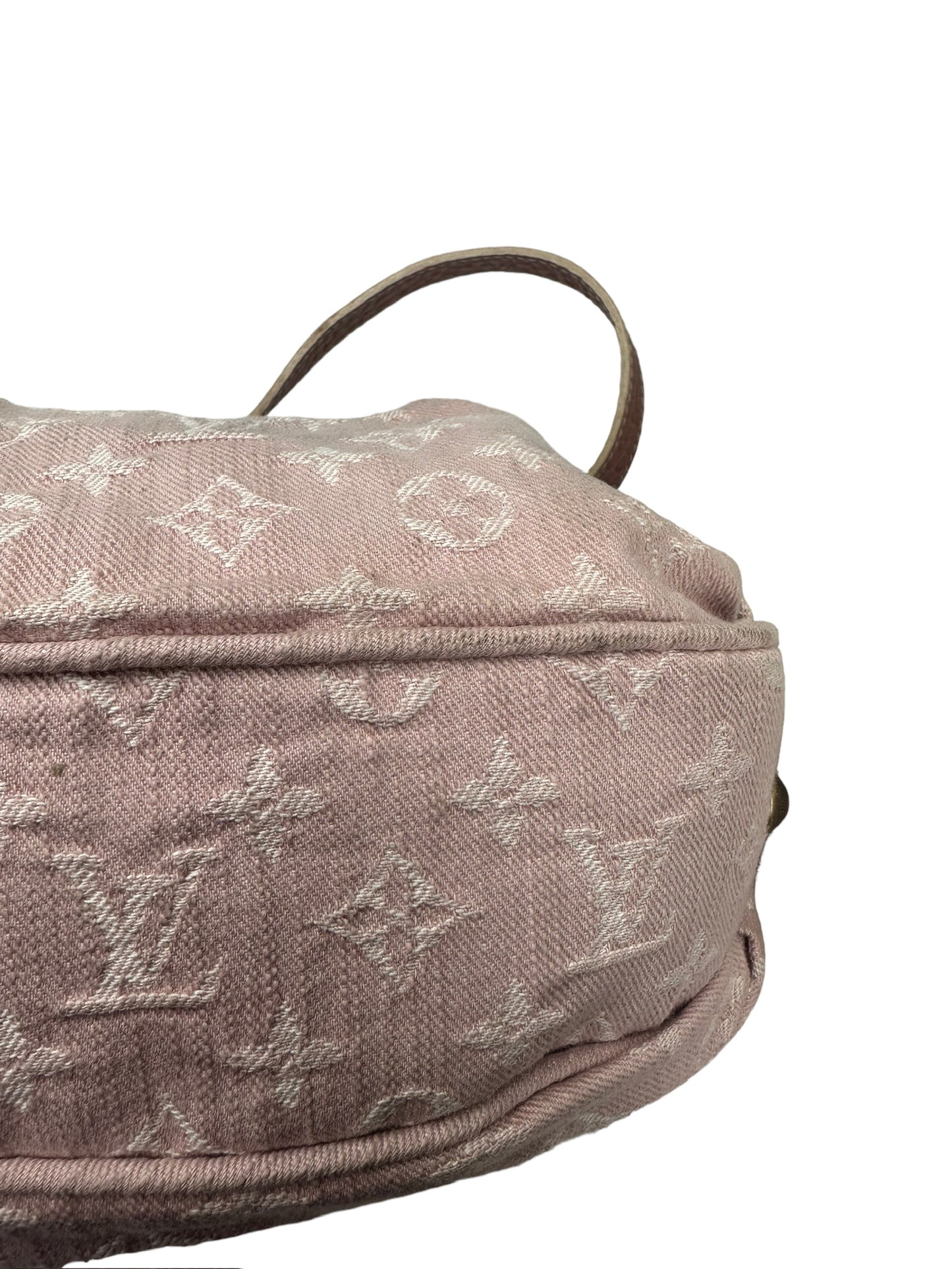 LOUIS VUITTON - Slightly Pink Denim Handbag