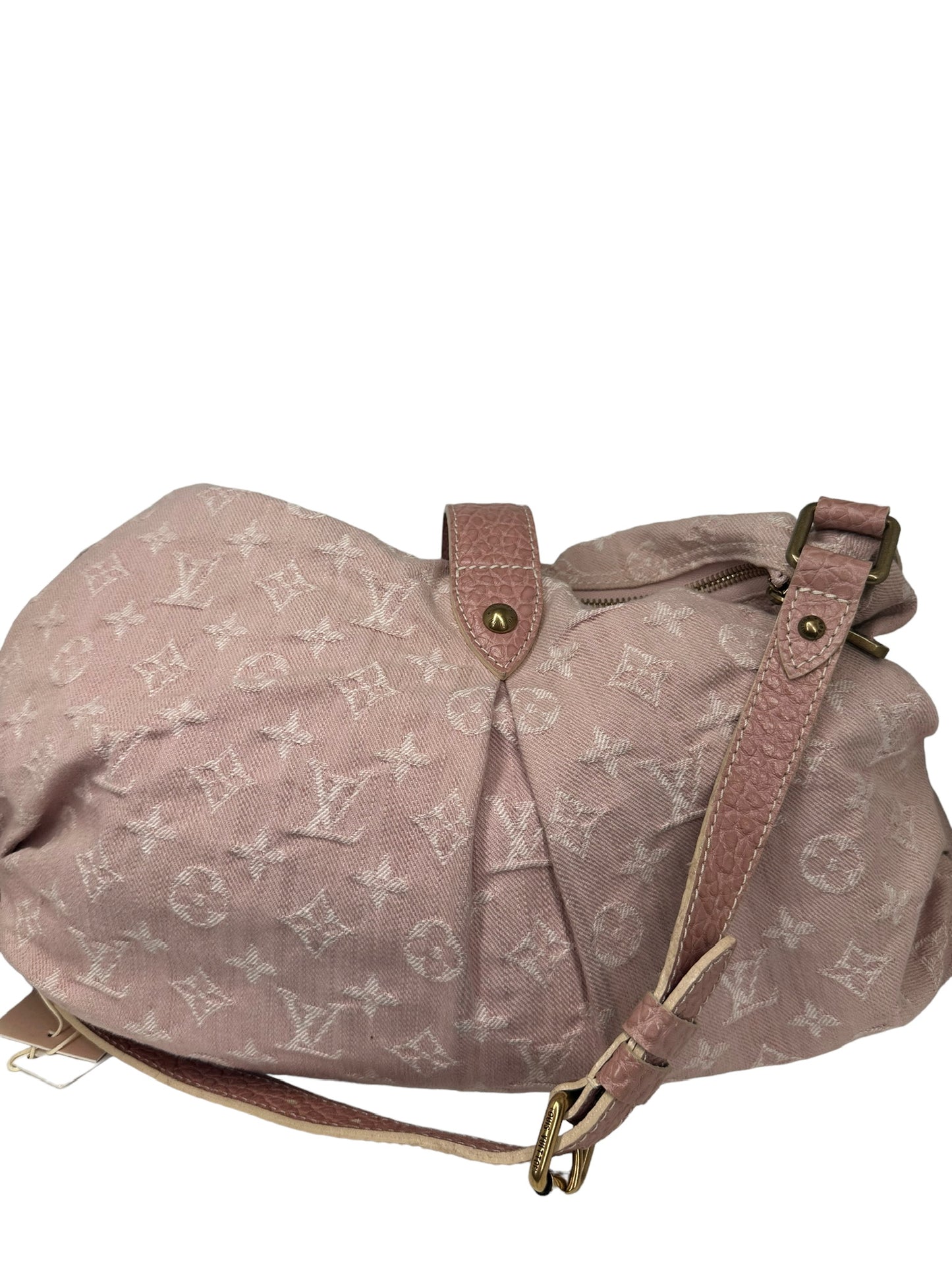 LOUIS VUITTON - Slightly Pink Denim Handbag