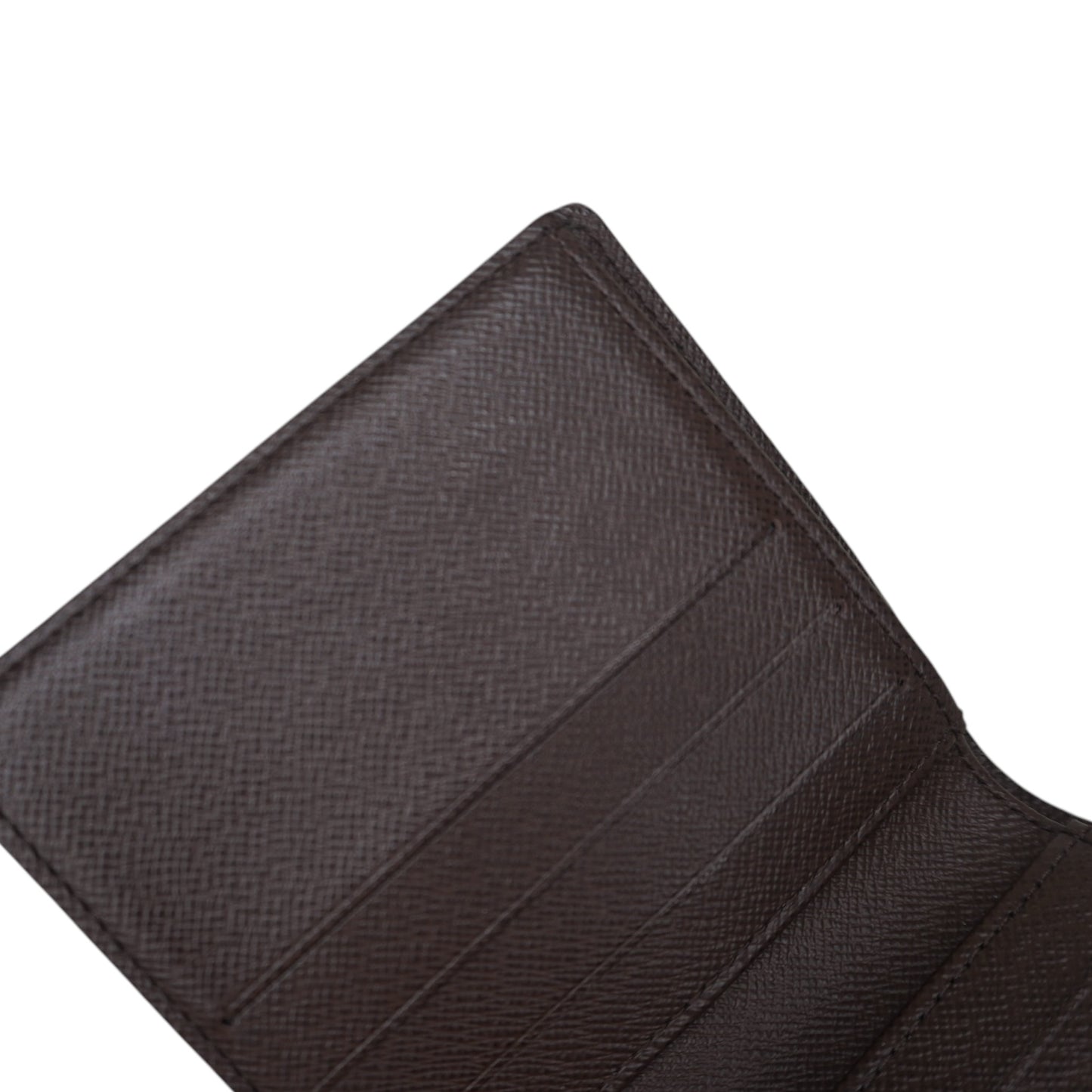 PRE-OWNED LV Damier Ebene Canvas Bifold Wallet