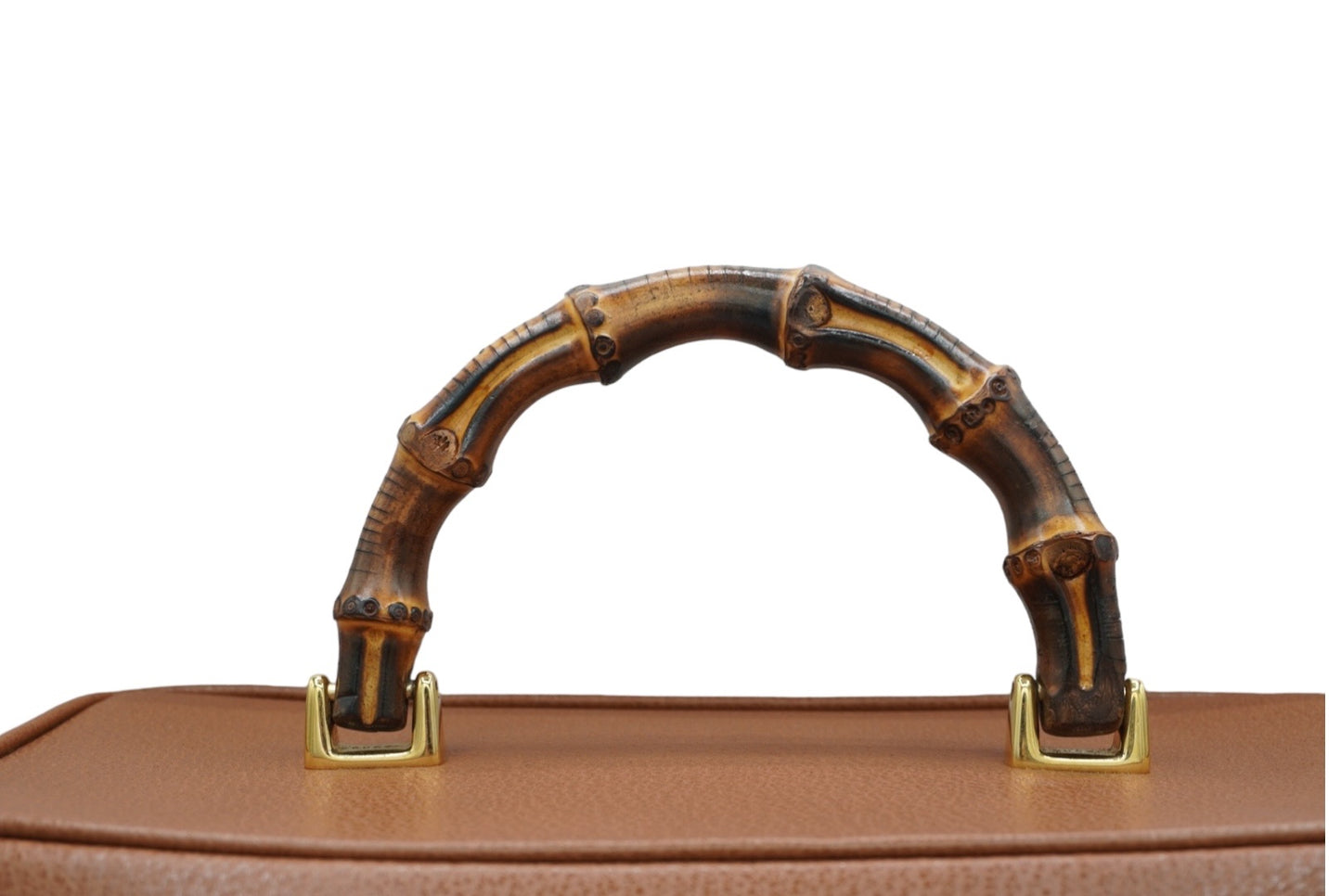 PRE-OWNED GG Vintage Bamboo Vanity Case