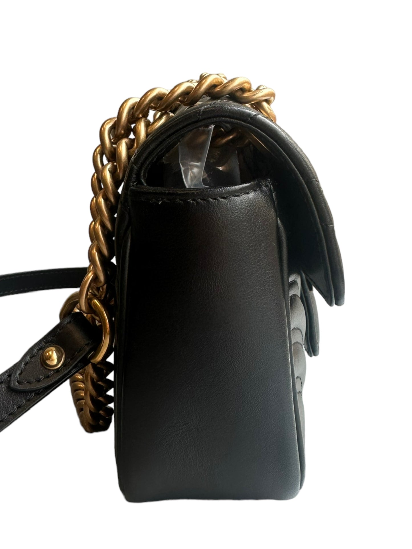 GUCCI - GG Marmont Mini Flap Black