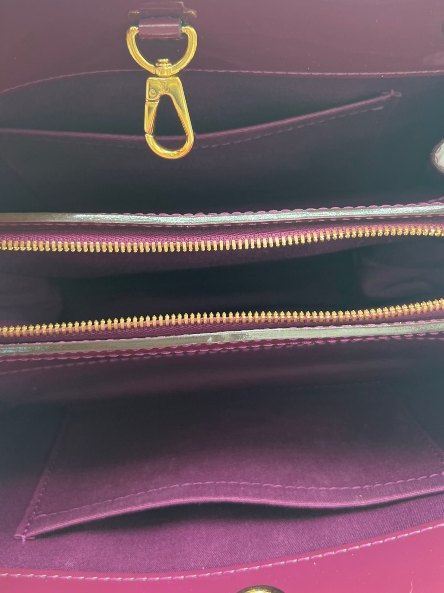 LOUIS VUITTON - Virginia PM Monogram Vernis Shoulder Bag