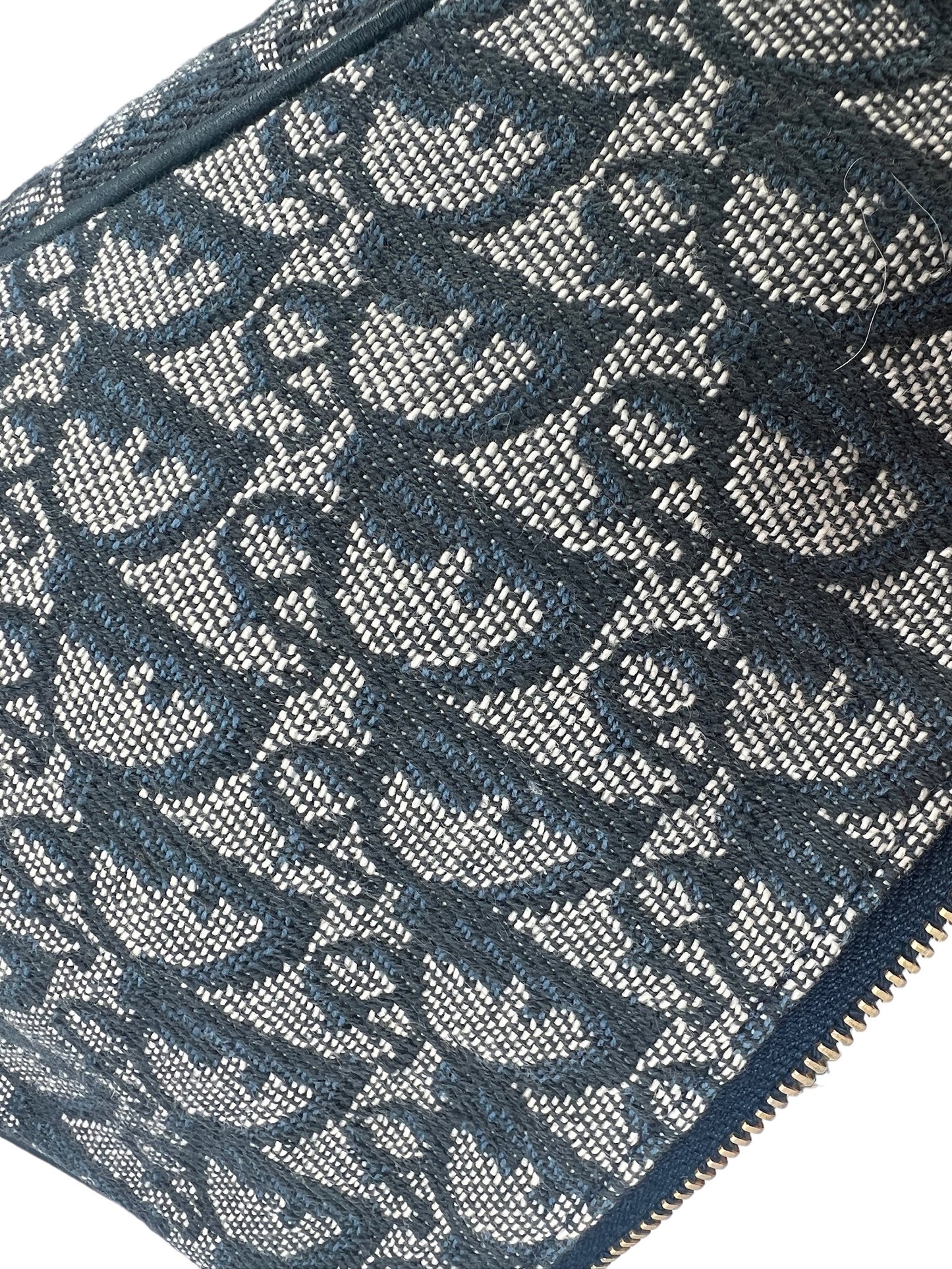 DIOR - Jacquard Saddle Pouch Handbag