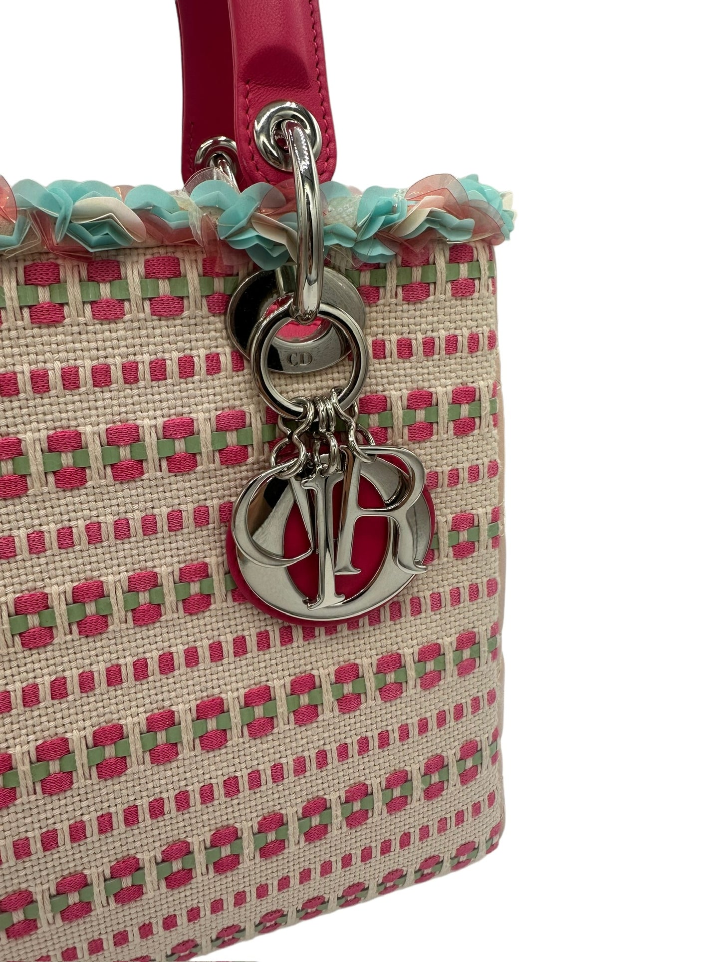 DIOR - Tweed Medium Lady Dior Multicolor