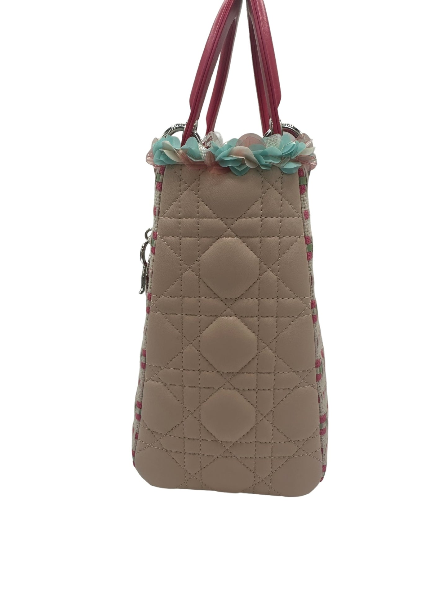 DIOR - Tweed Medium Lady Dior Multicolor