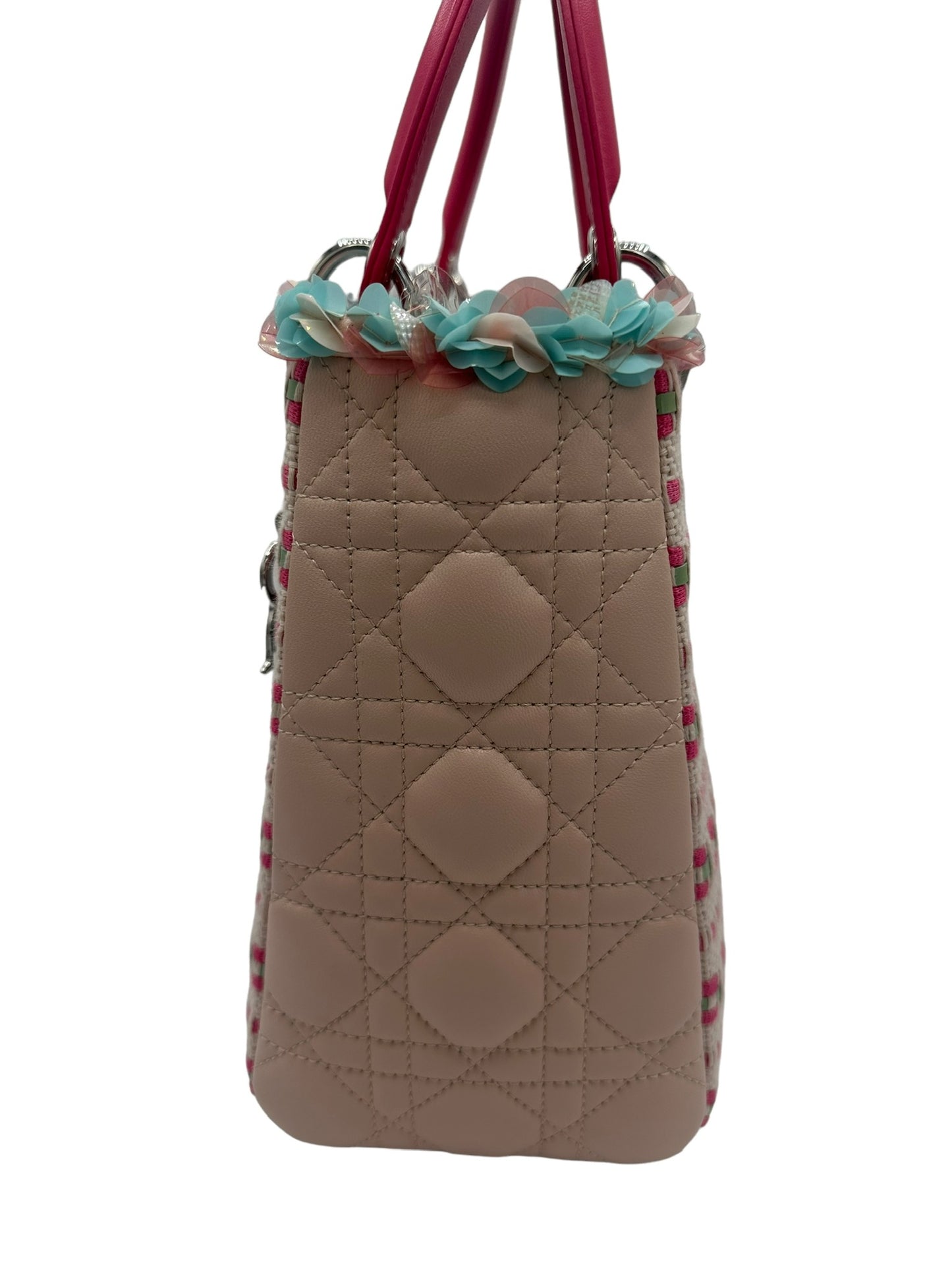 DIOR - Tweed Medium Lady Dior Multicolor