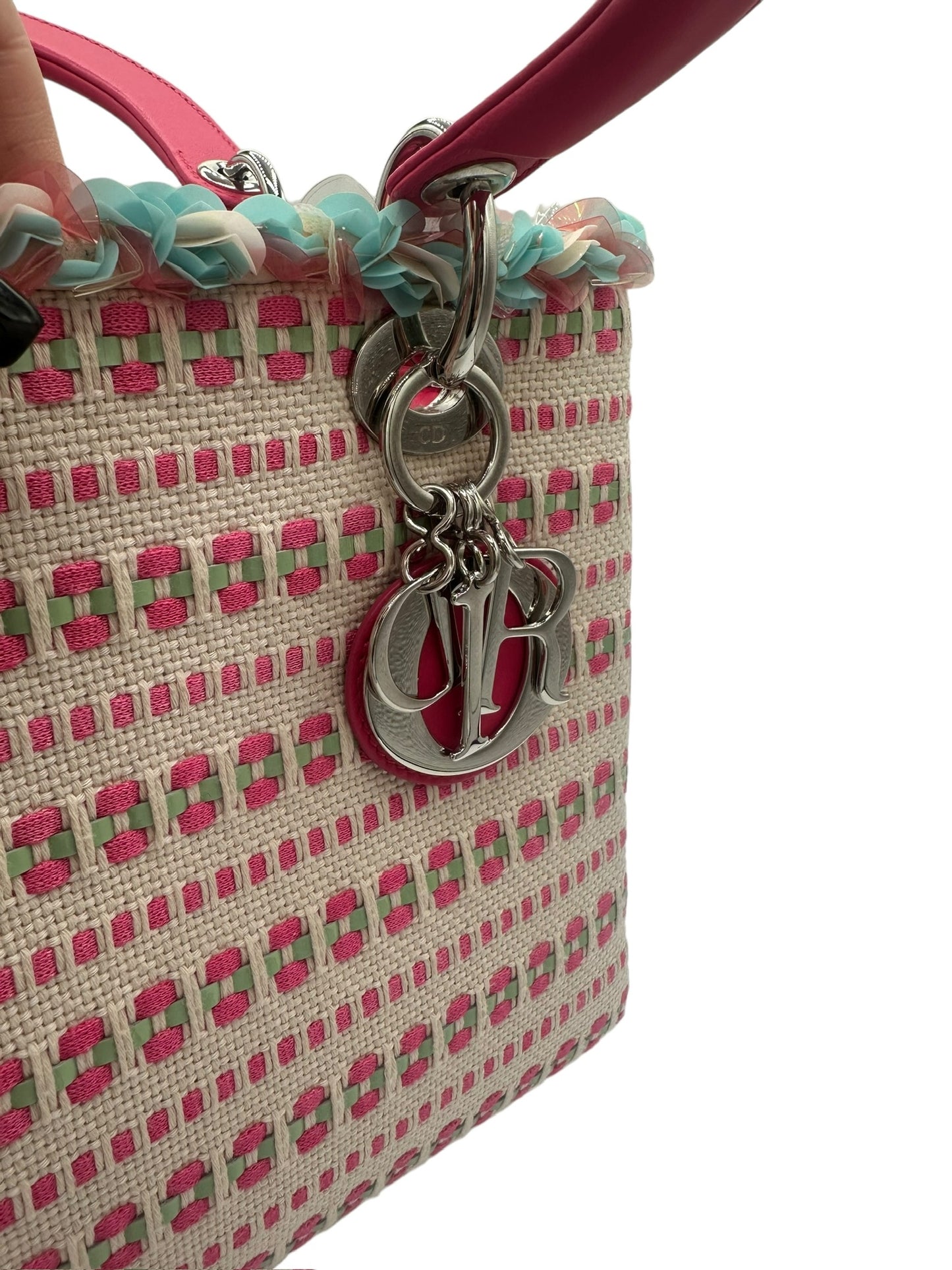DIOR - Tweed Medium Lady Dior Multicolor