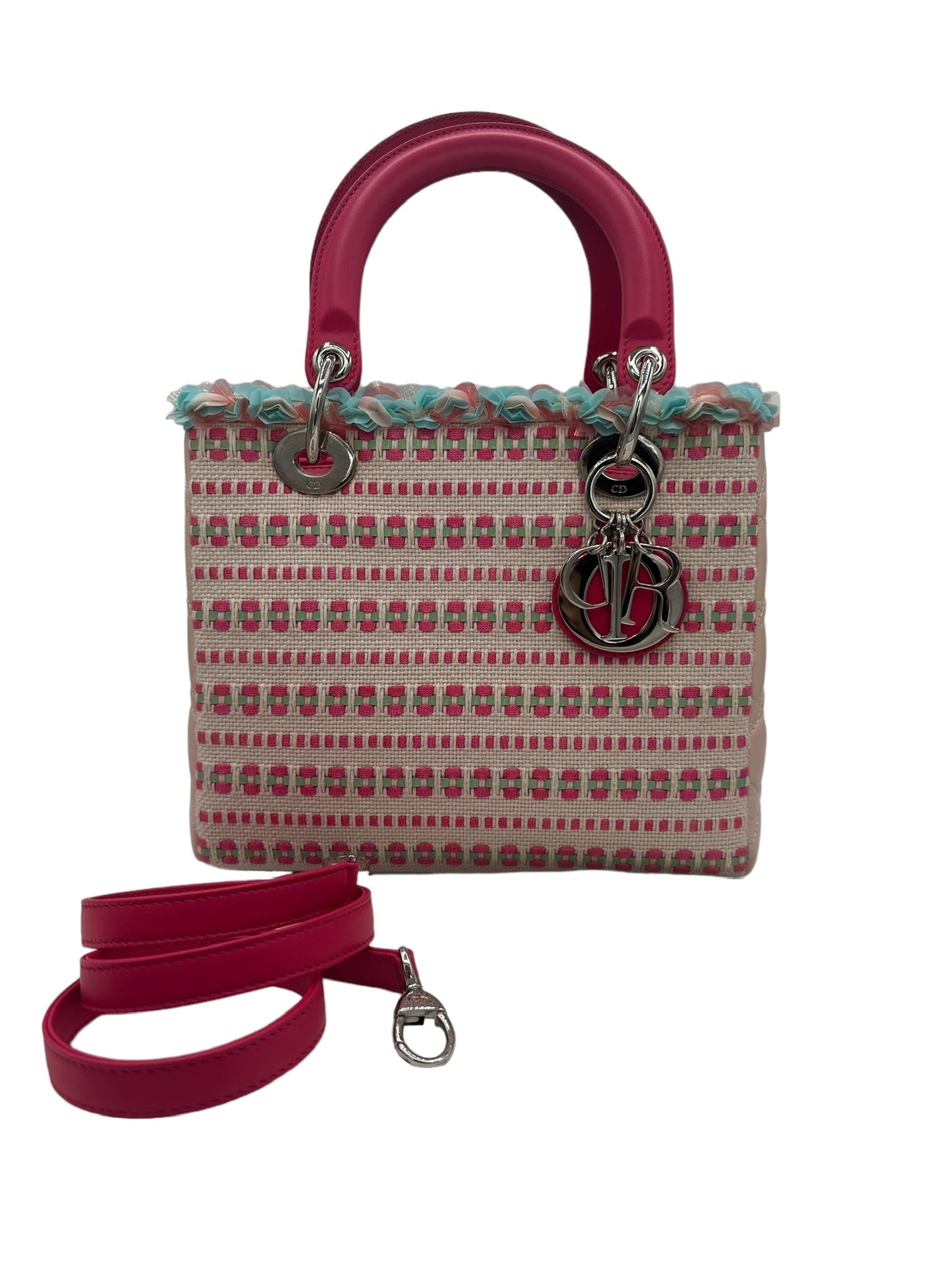DIOR - Tweed Medium Lady Dior Multicolor