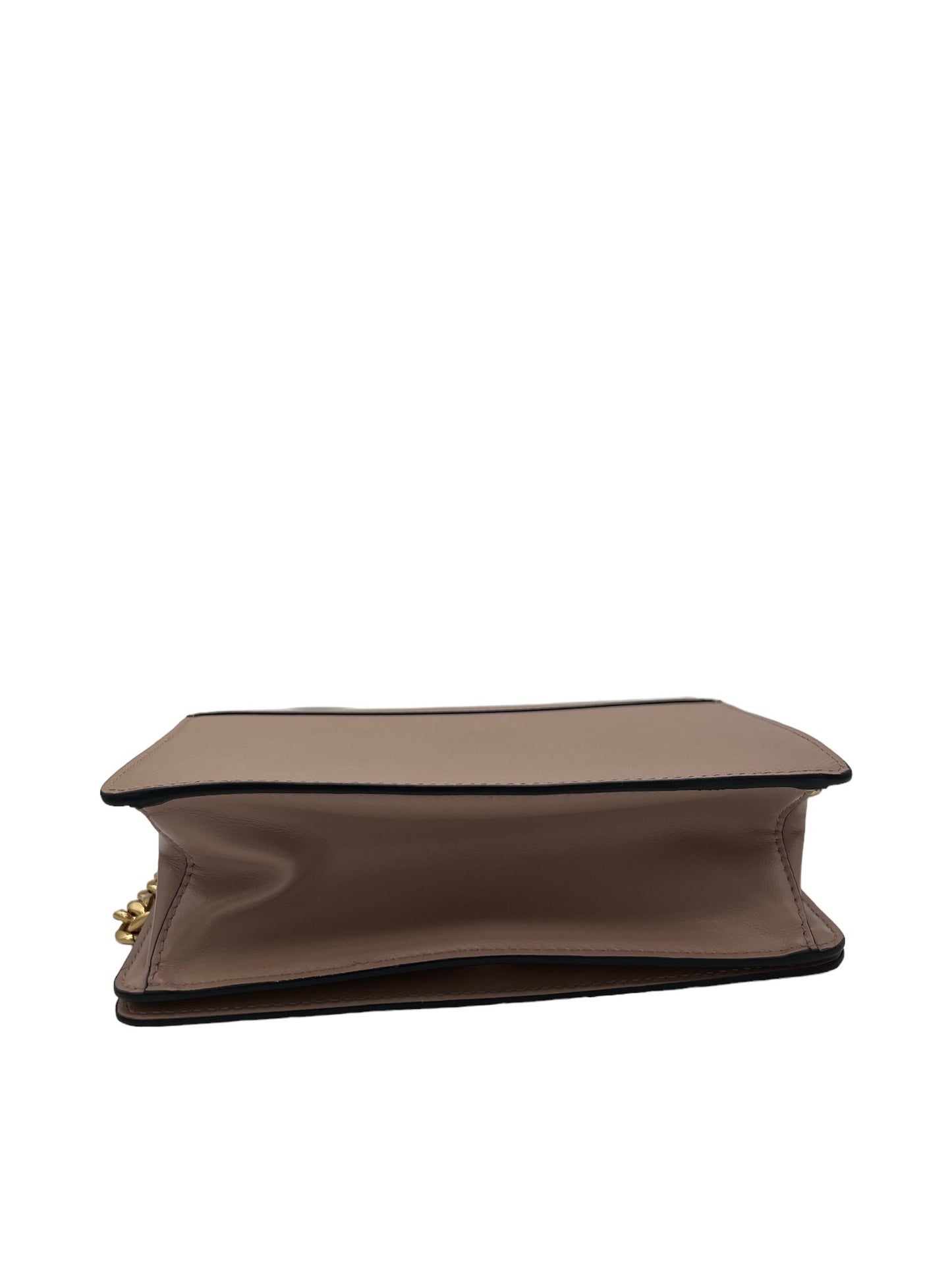 PRADA - Beige Saffiano Leather Shoulder Bag