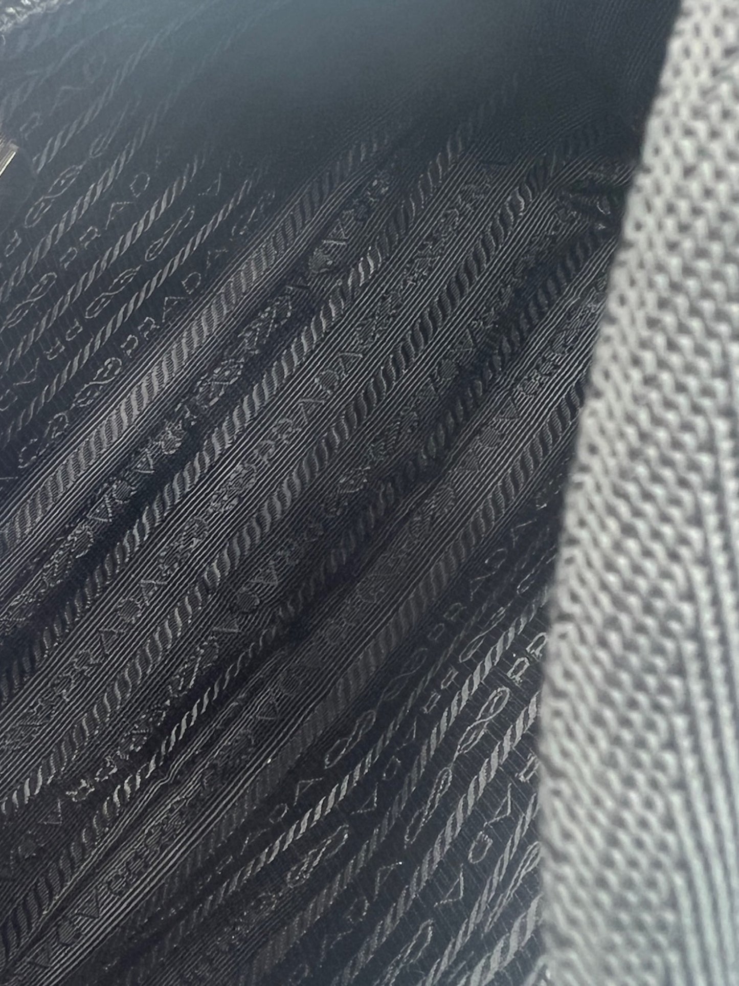 PRADA - Black Nylon Re-Edition