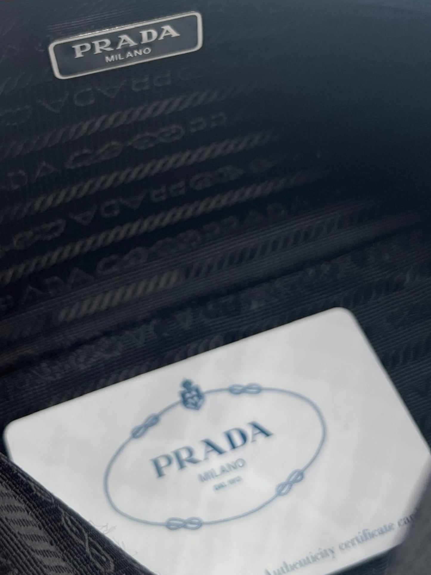 PRADA - Black Nylon Re-Edition
