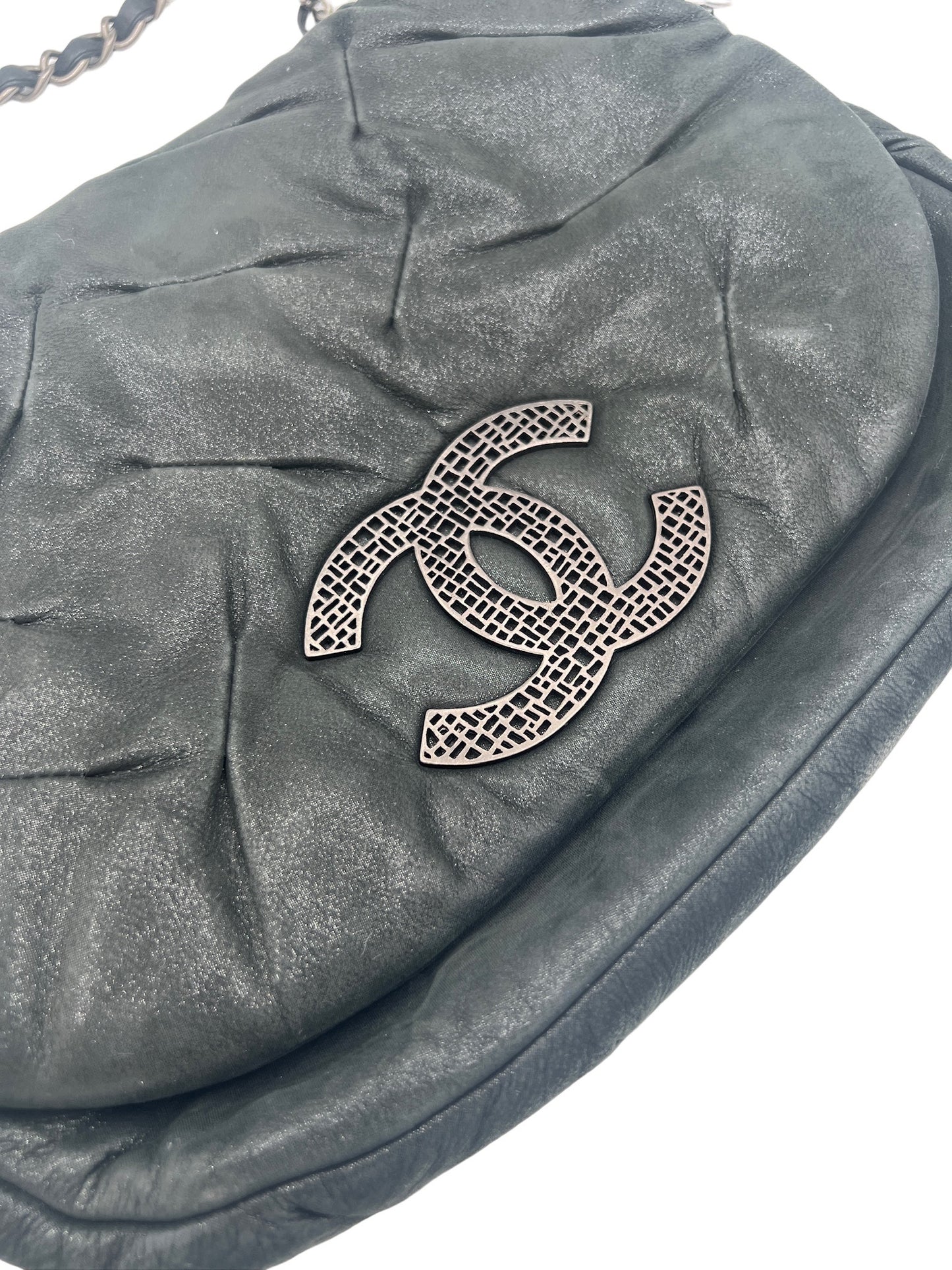 CHANEL - Iridescent Calfskin Glint Flap Bag