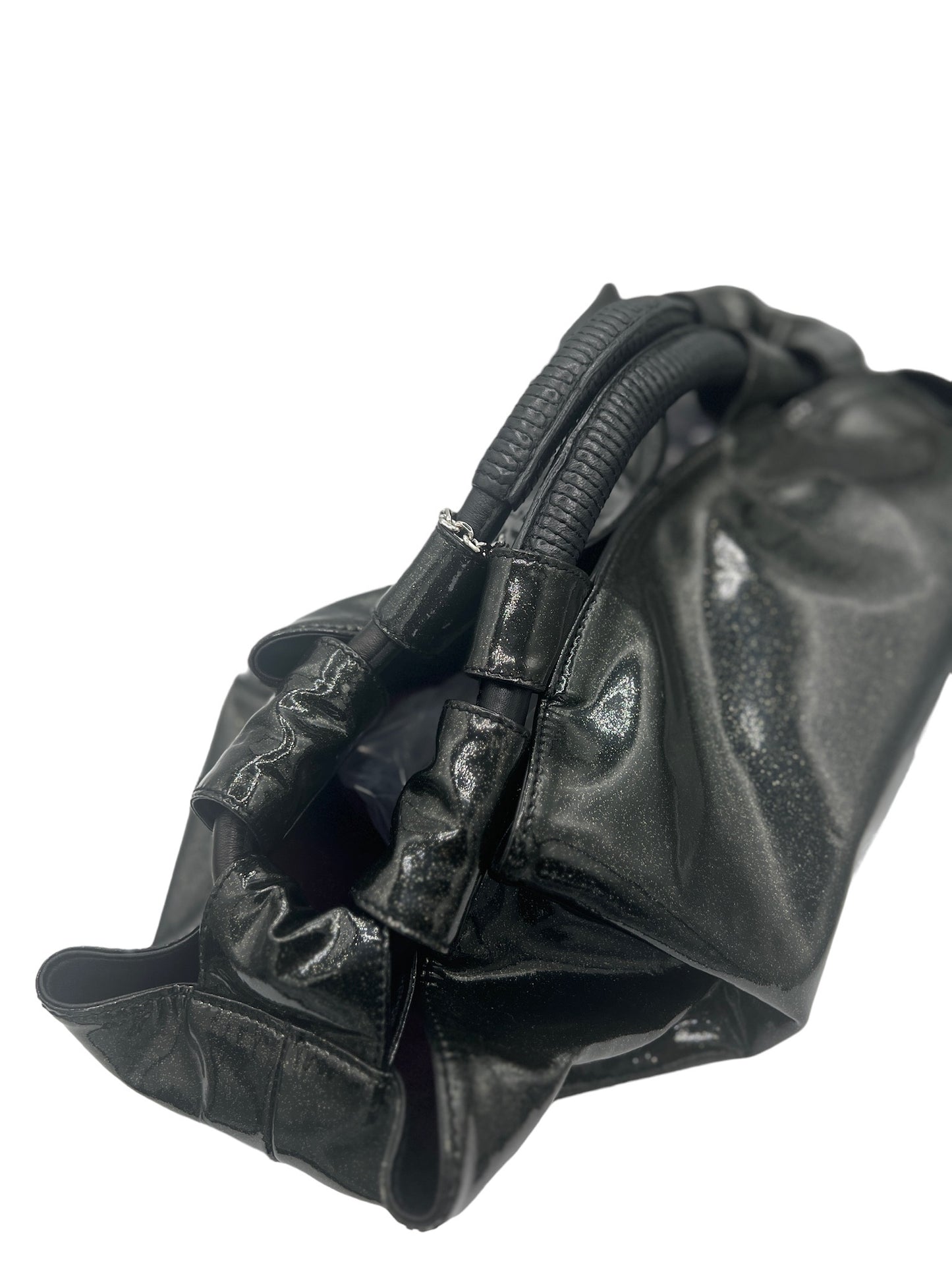 LOEWE - Black Shiny Nappa Aire Handbag