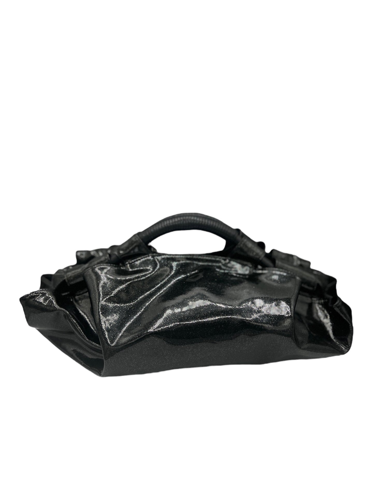 LOEWE - Black Shiny Nappa Aire Handbag