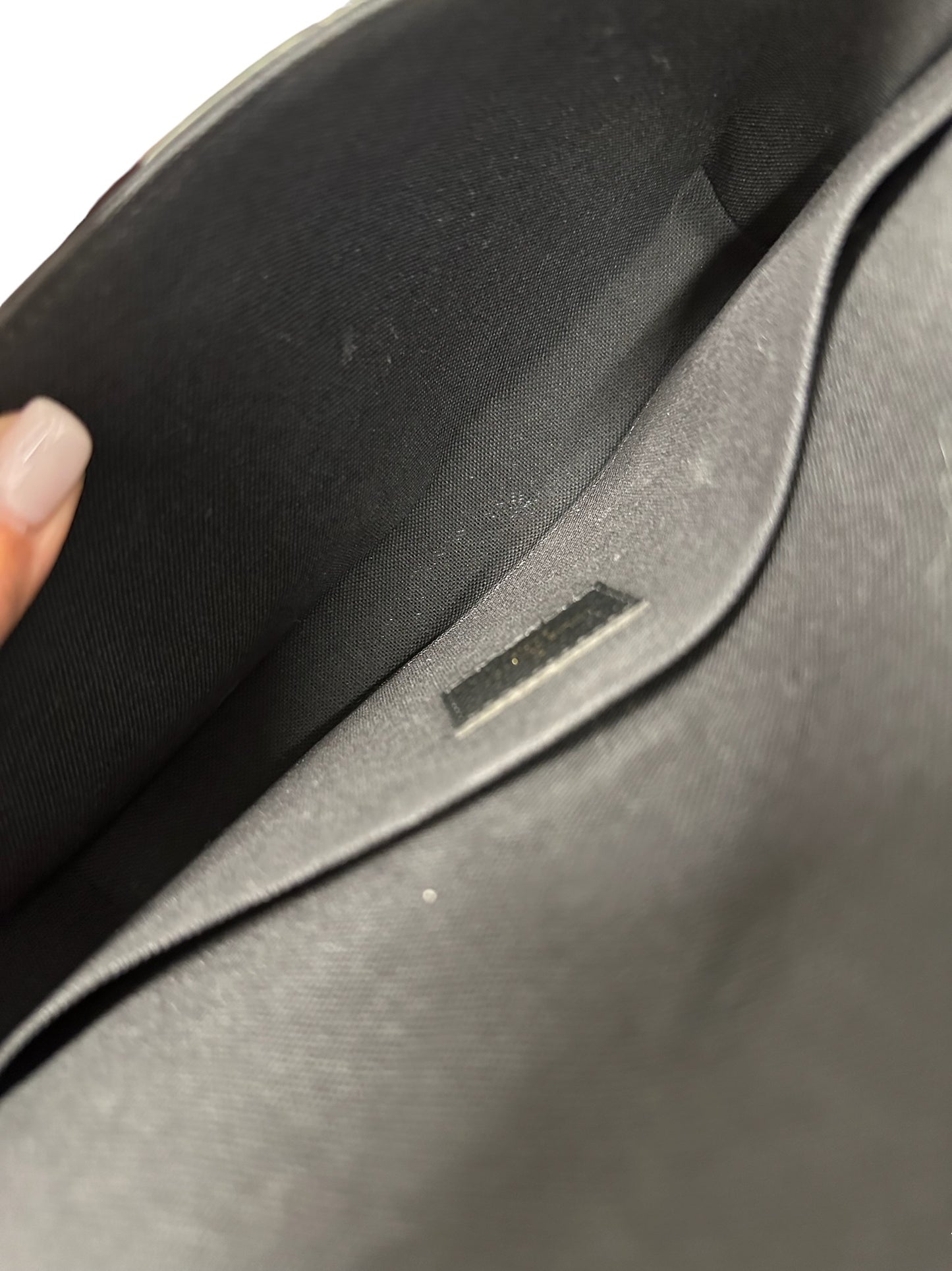 LOUIS VUITTON - Black Monogram Empreinte Felicie Pochette