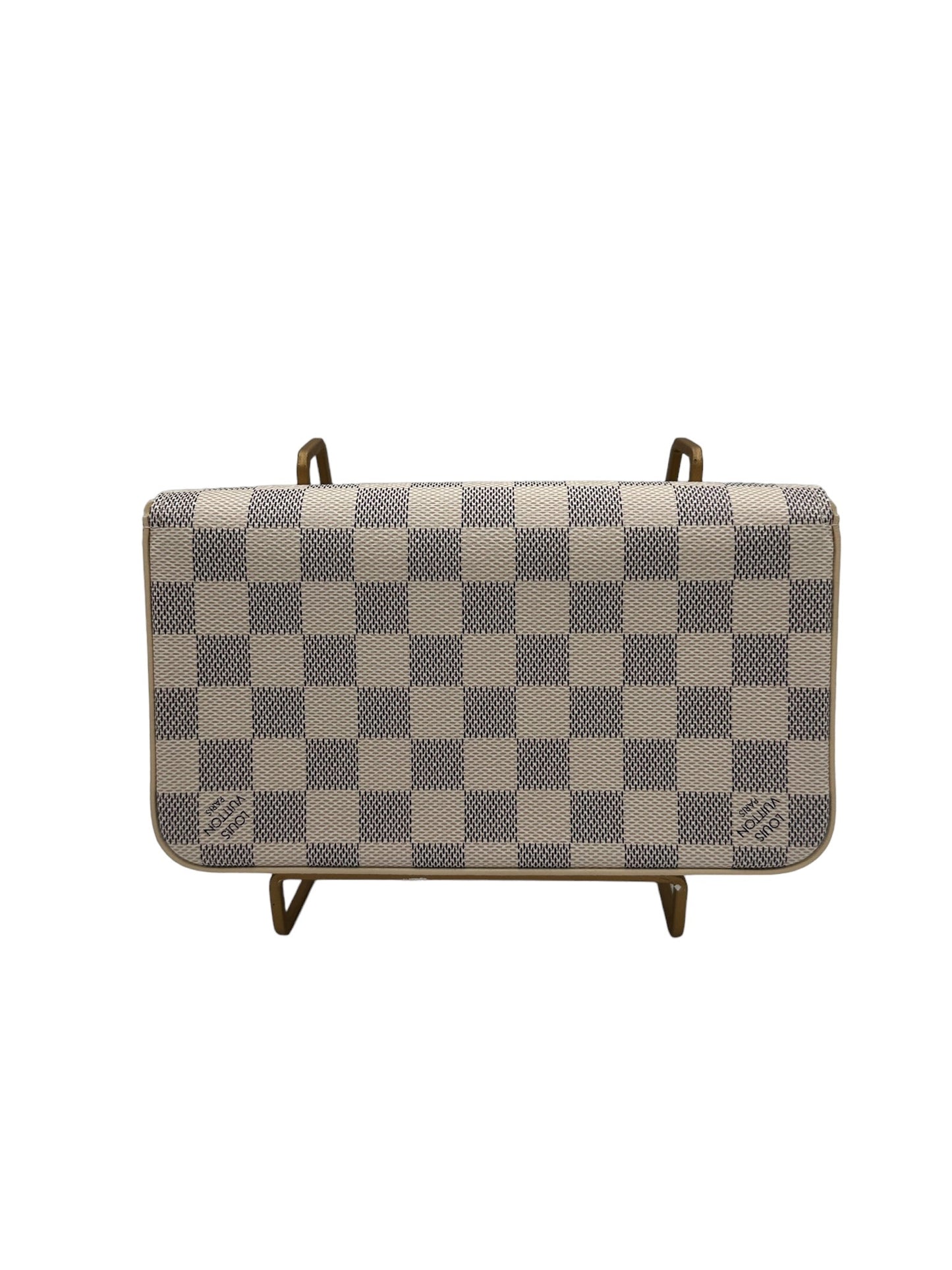 LOUIS VUITTON - Felicie Damier Azur Canvas Crossbody Bag