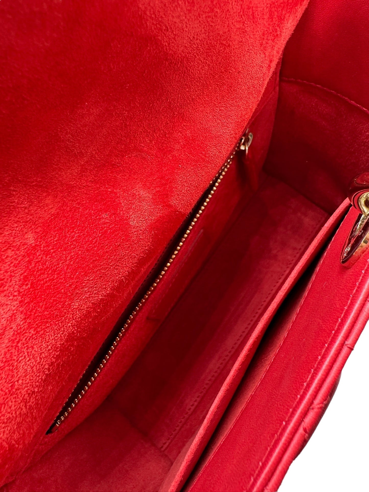 DIOR - Lambskin Cannage Dioramour Small ABC Lady Dior Crossbody Bag