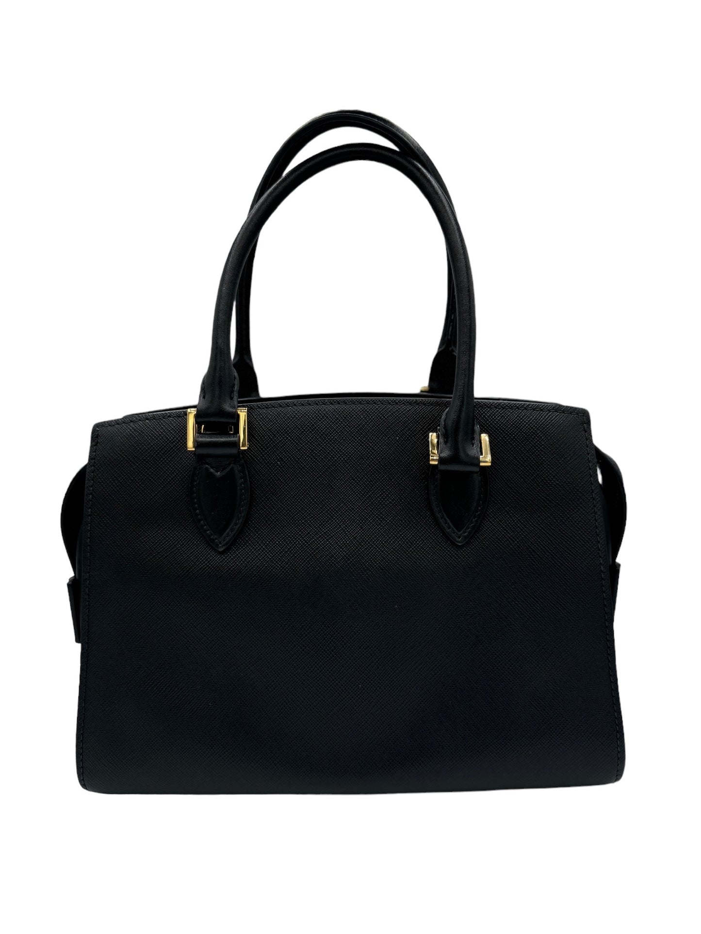 PRADA - Black Leather Handbag