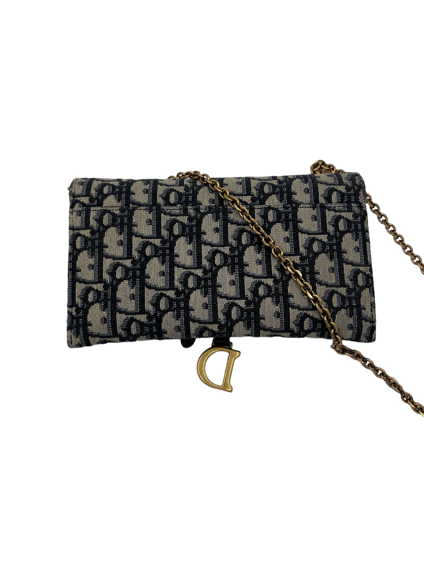 DIOR - Oblique Saddle WOC Shoulder Bag