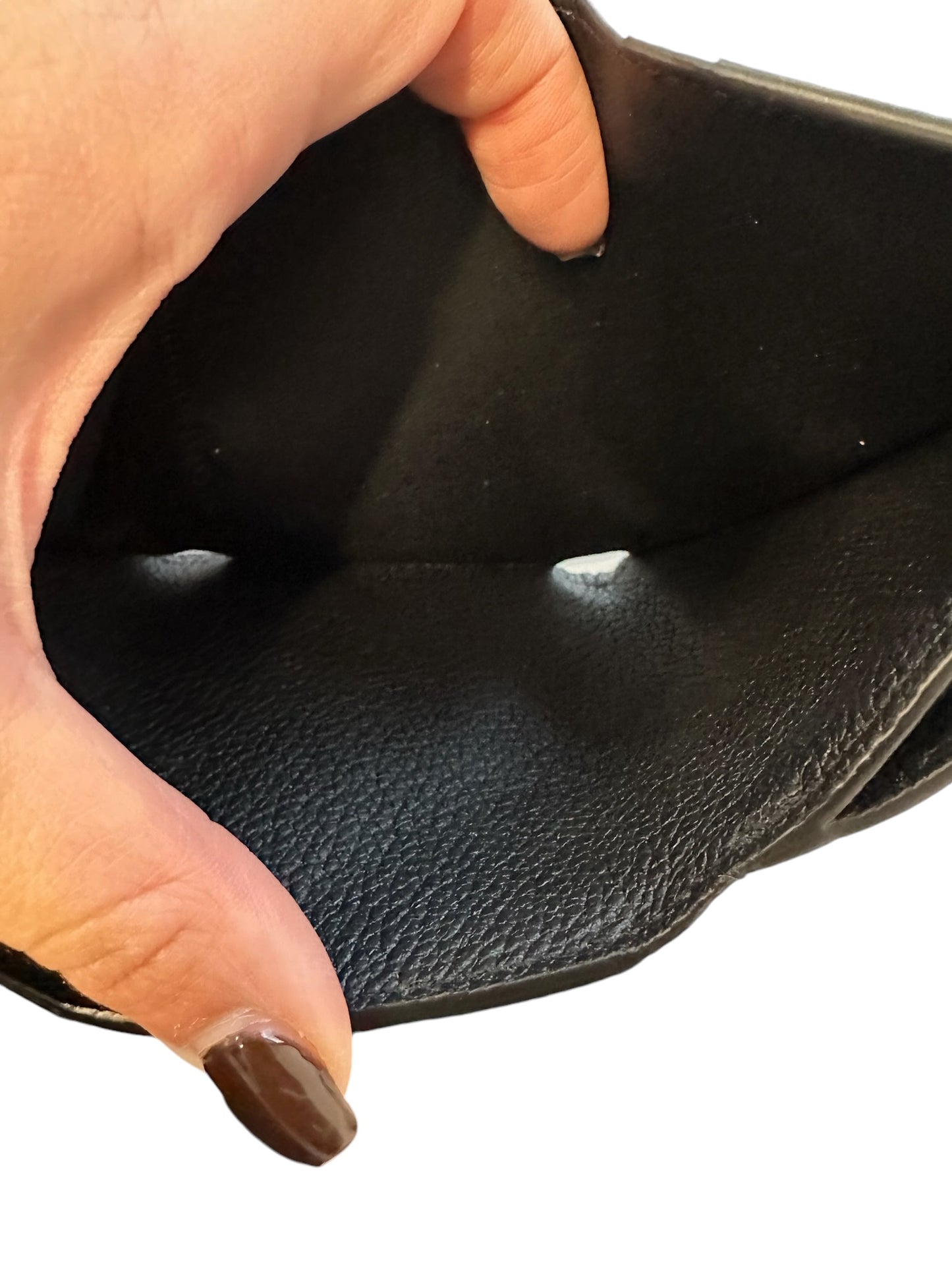 LOUIS VUITTON - Black Monogram Empreinte Zoe Wallet