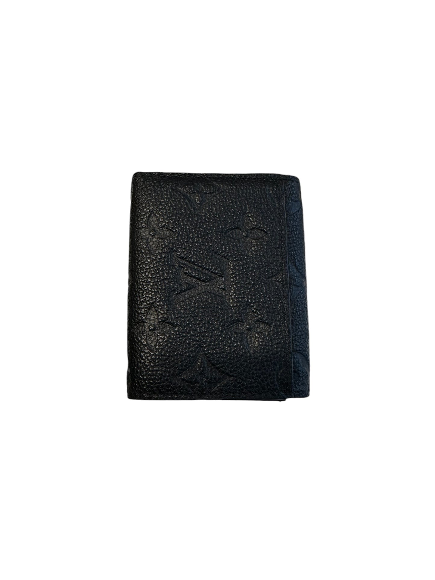 LOUIS VUITTON - Black Monogram Empreinte Zoe Wallet