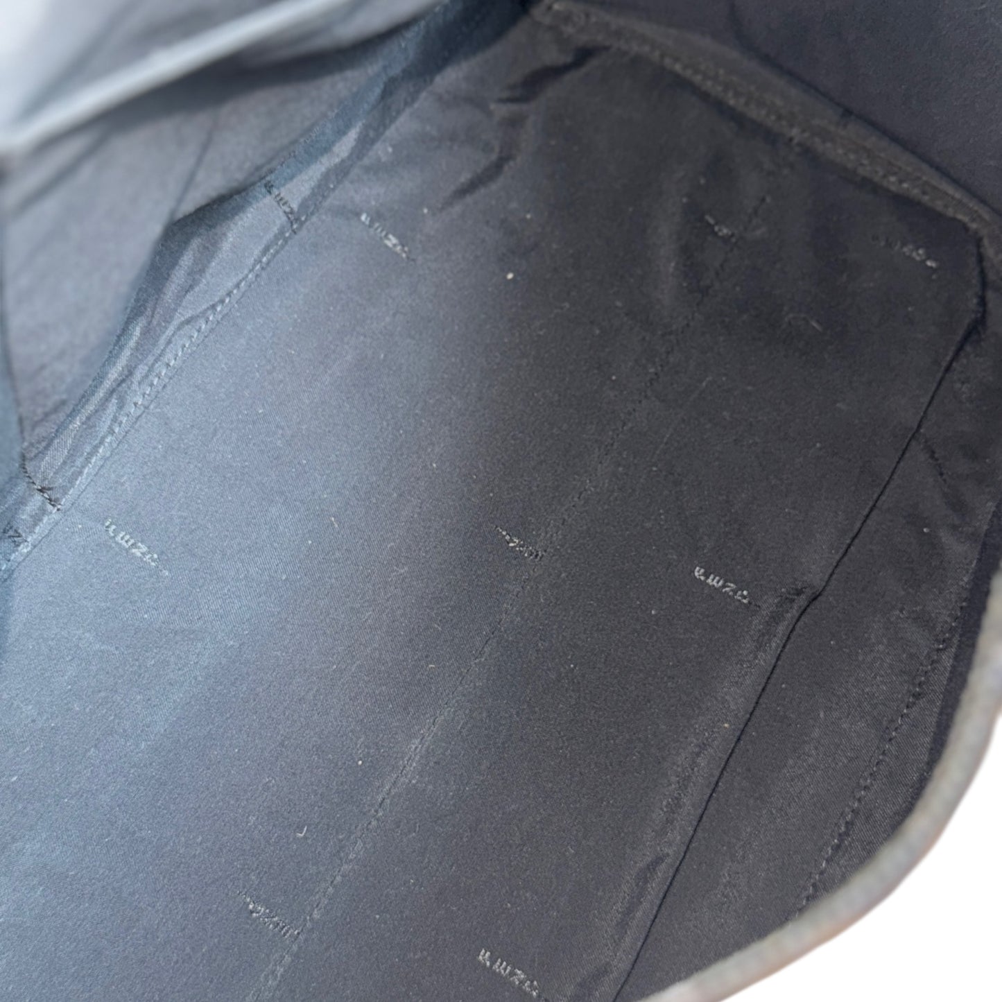 PRE-OWNED Zucca Coated Canvas With Leather Convertible Duffle Bag