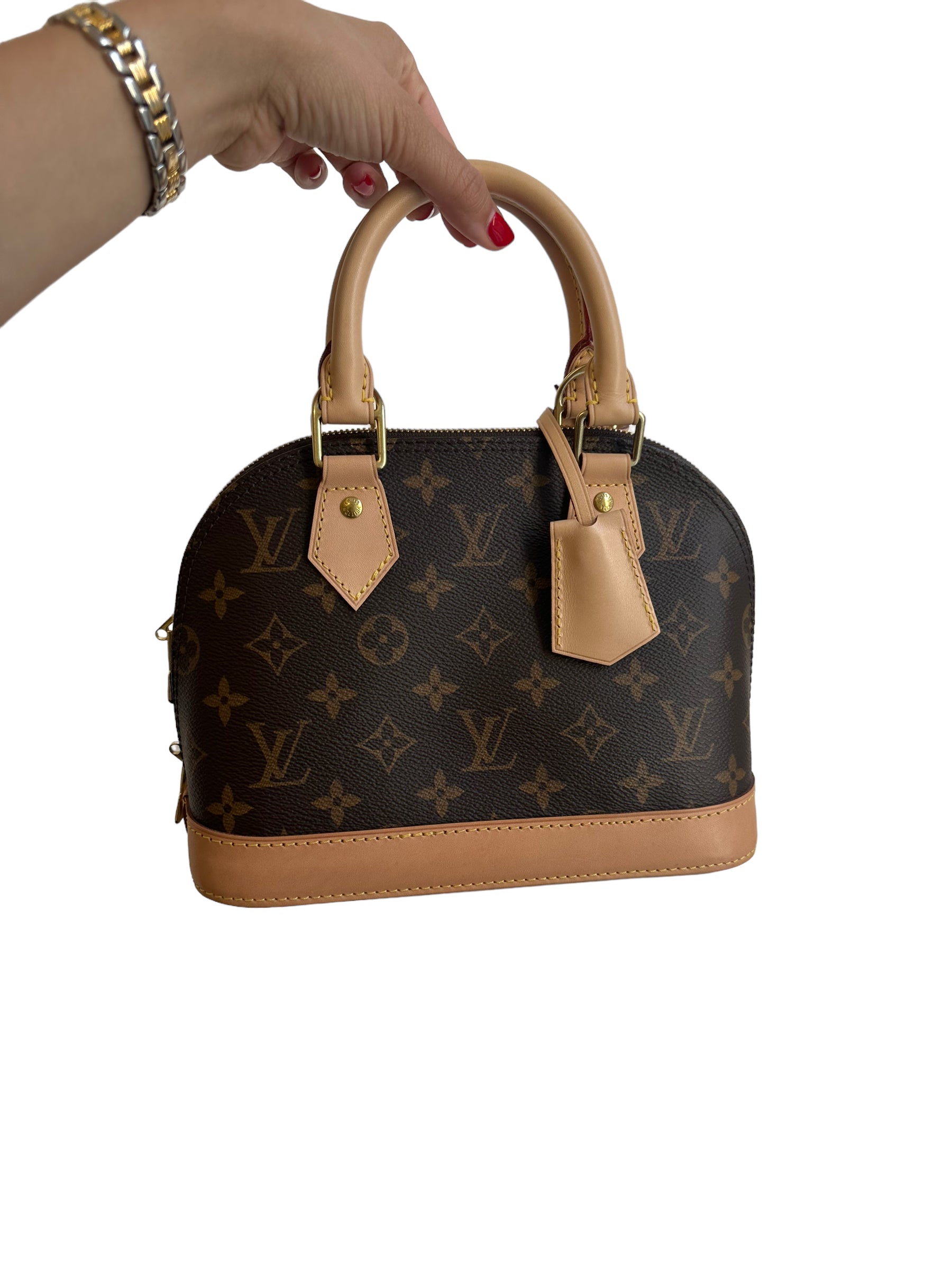 Alma BB Monogram - Handbags, LOUIS VUITTON ®
