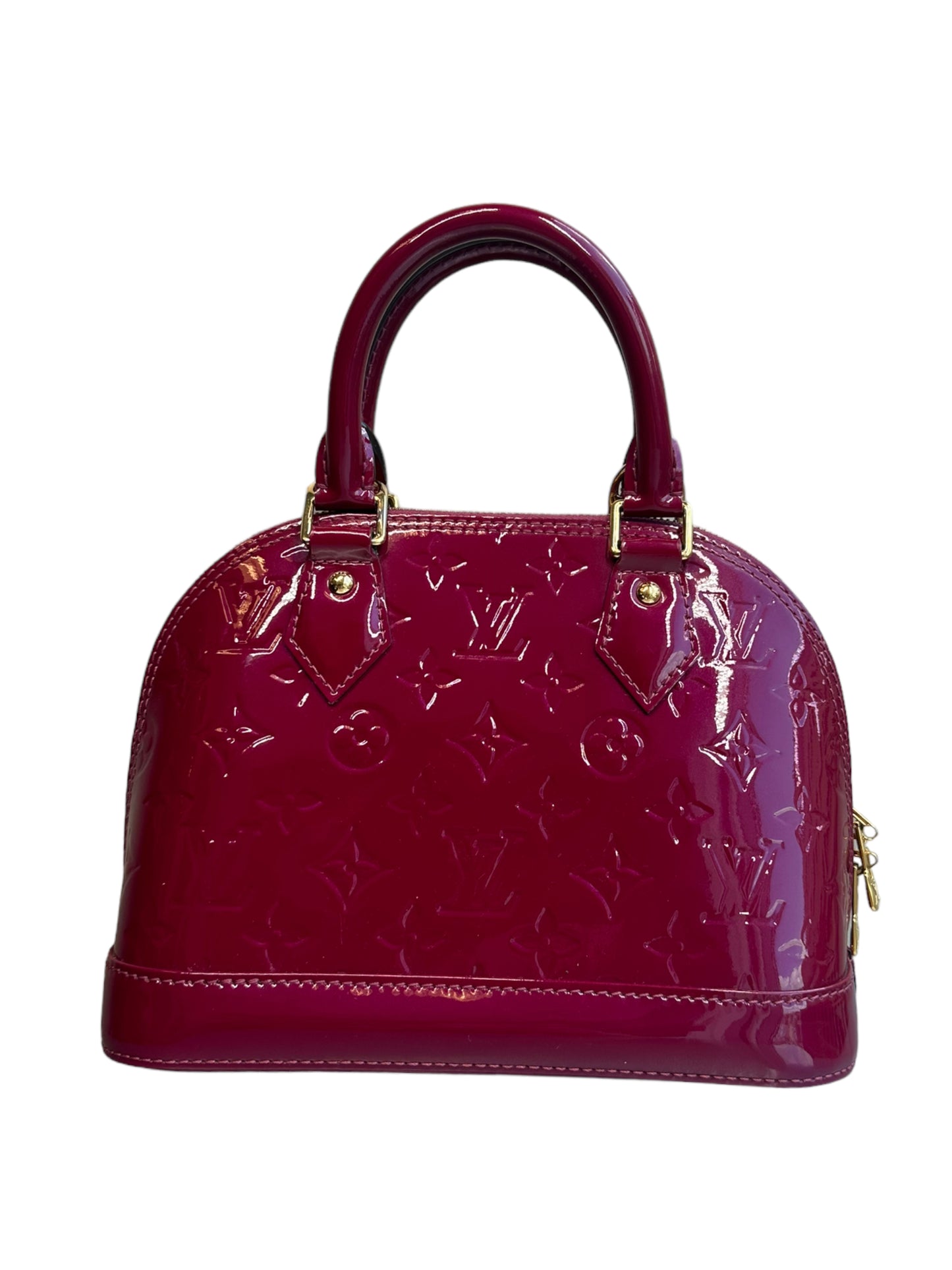LOUIS VUITTON -Alma Handbag Monogram Vernis BB