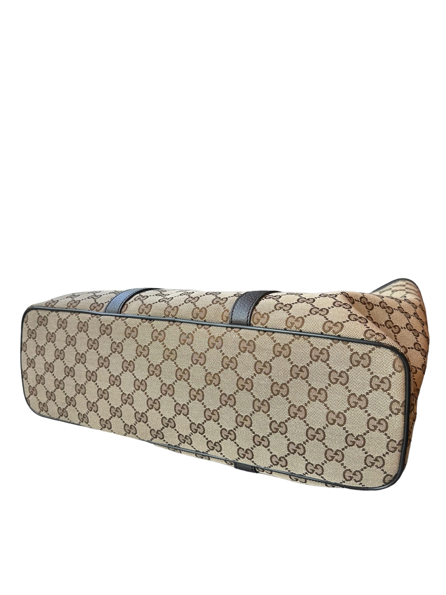 GUCCI- Brown GG Shopping Tote