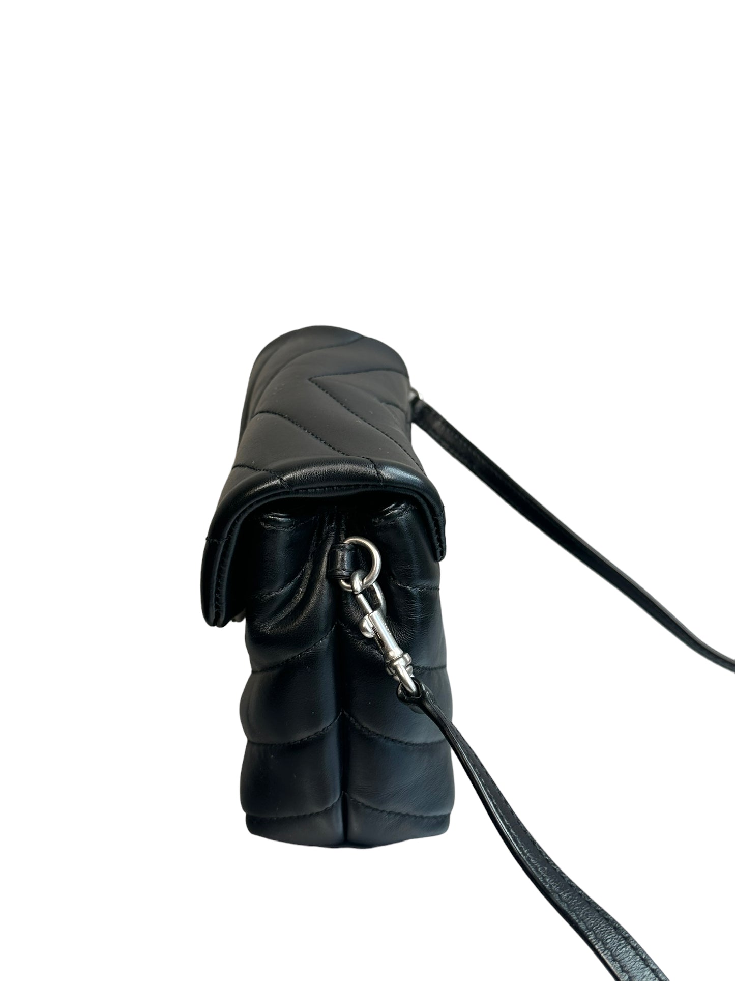 SAINT LAURENT - LouLou Shoulder Bag Matelasse Chevron Leather Toy