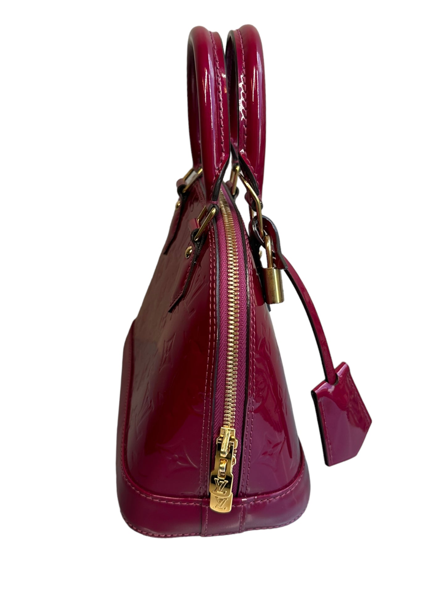 LOUIS VUITTON -Alma Handbag Monogram Vernis BB