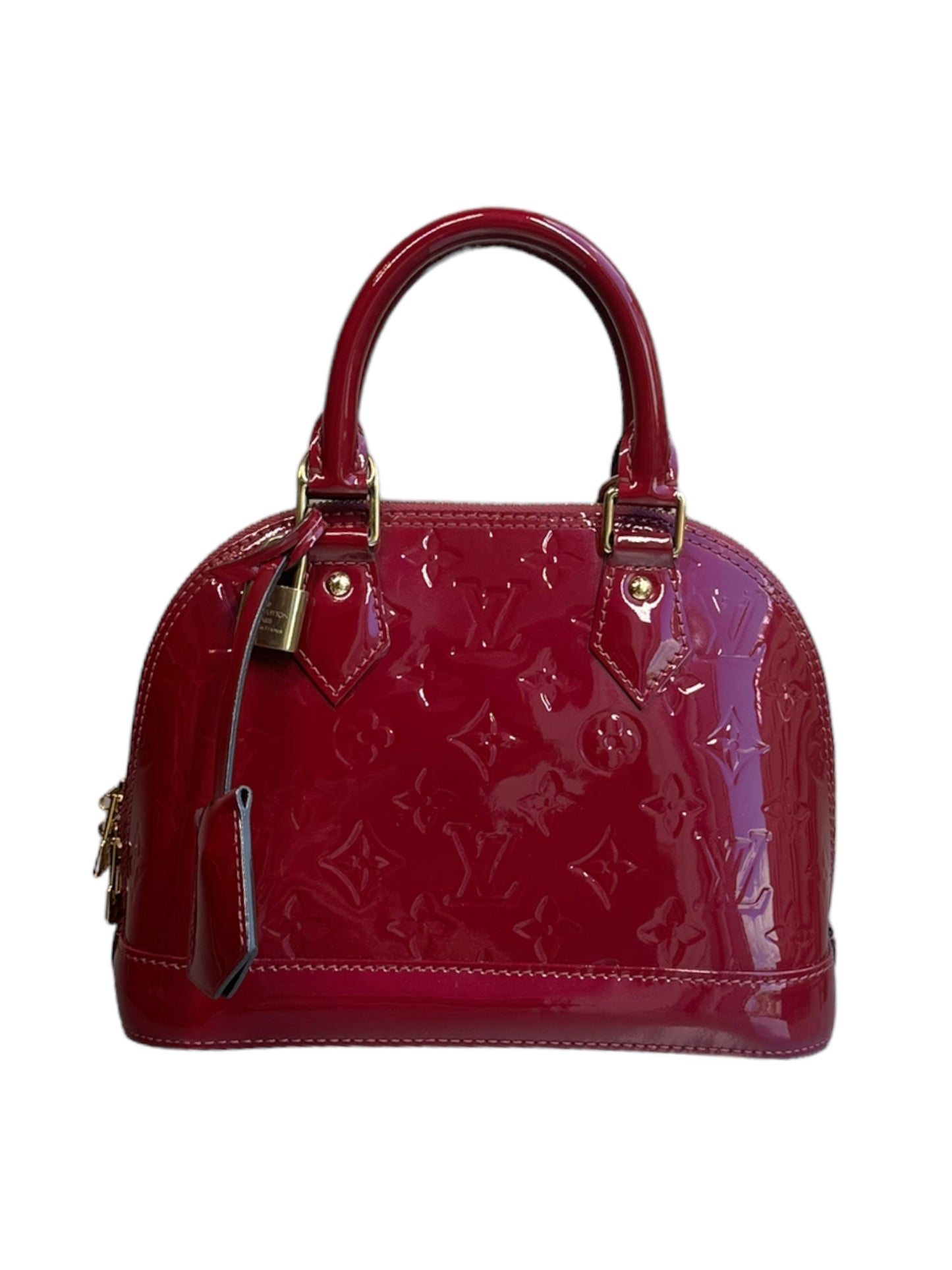 LOUIS VUITTON -Alma Handbag Monogram Vernis BB