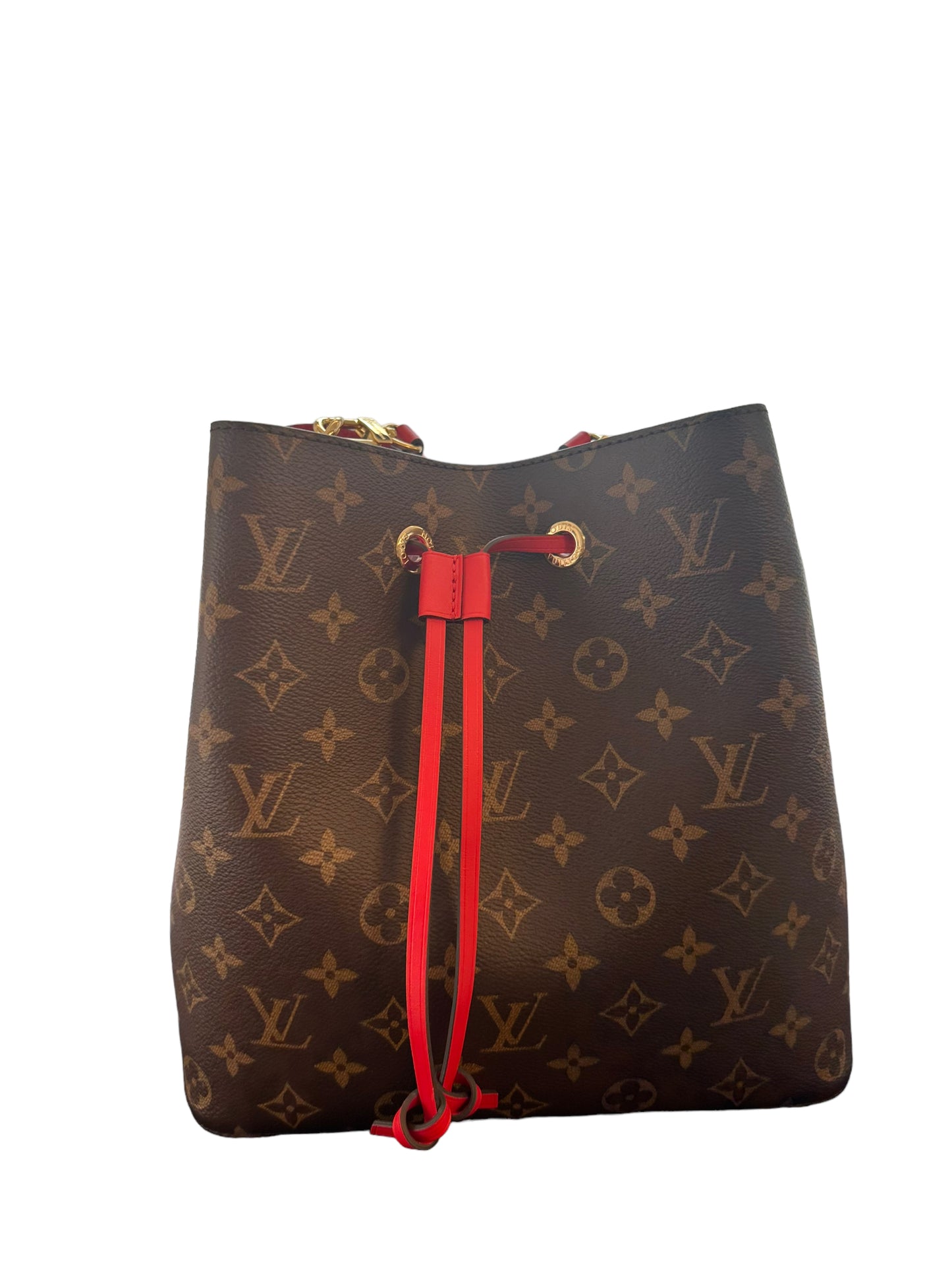 LOUIS VUITTON - Monogram Canvas Poppy NéoNoé MM
