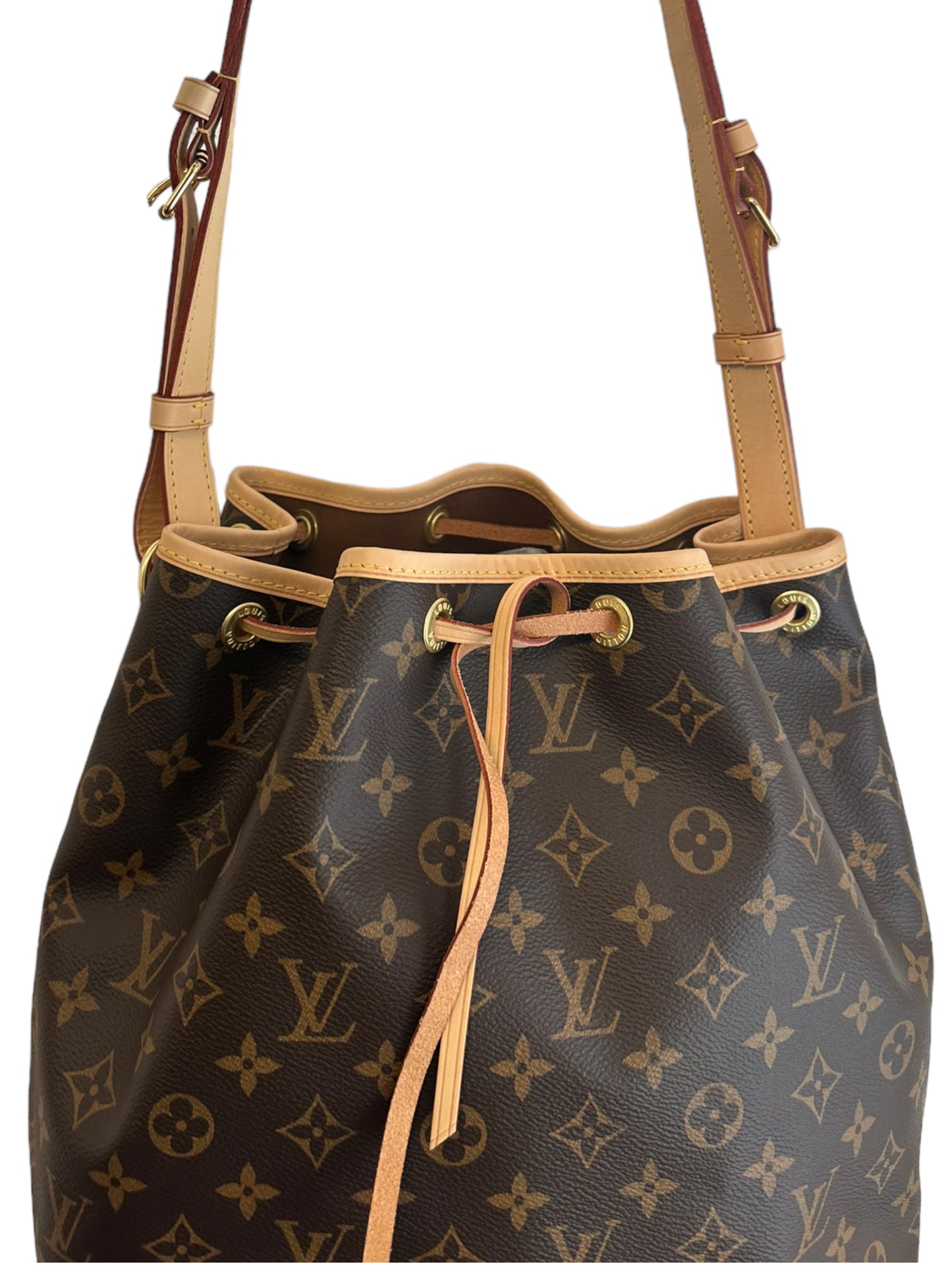 LOUIS VUITTON- Monogram Canvas Noé NM