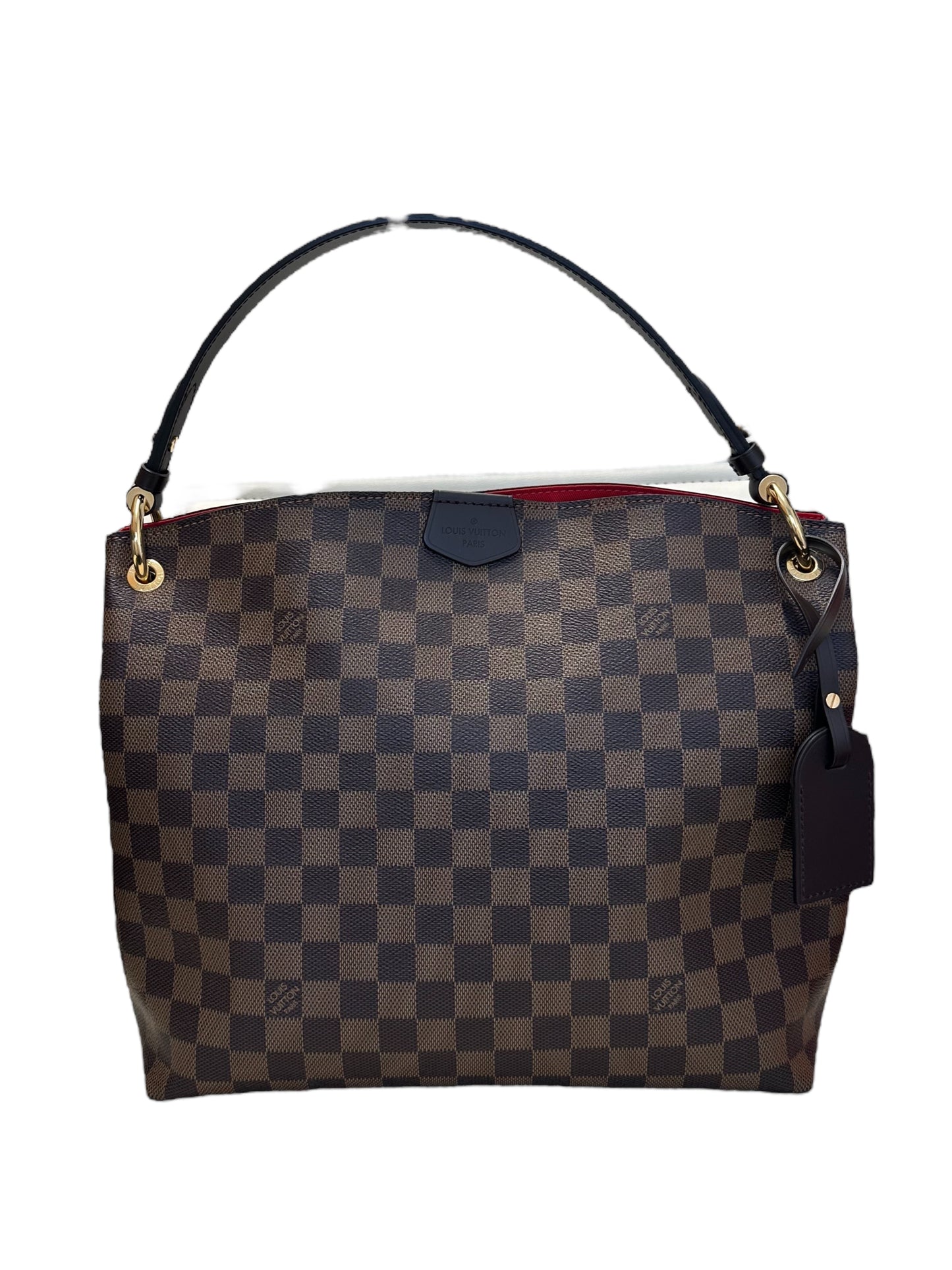 LOUIS VUITTON - Damier Ebene Canvas Graceful PM